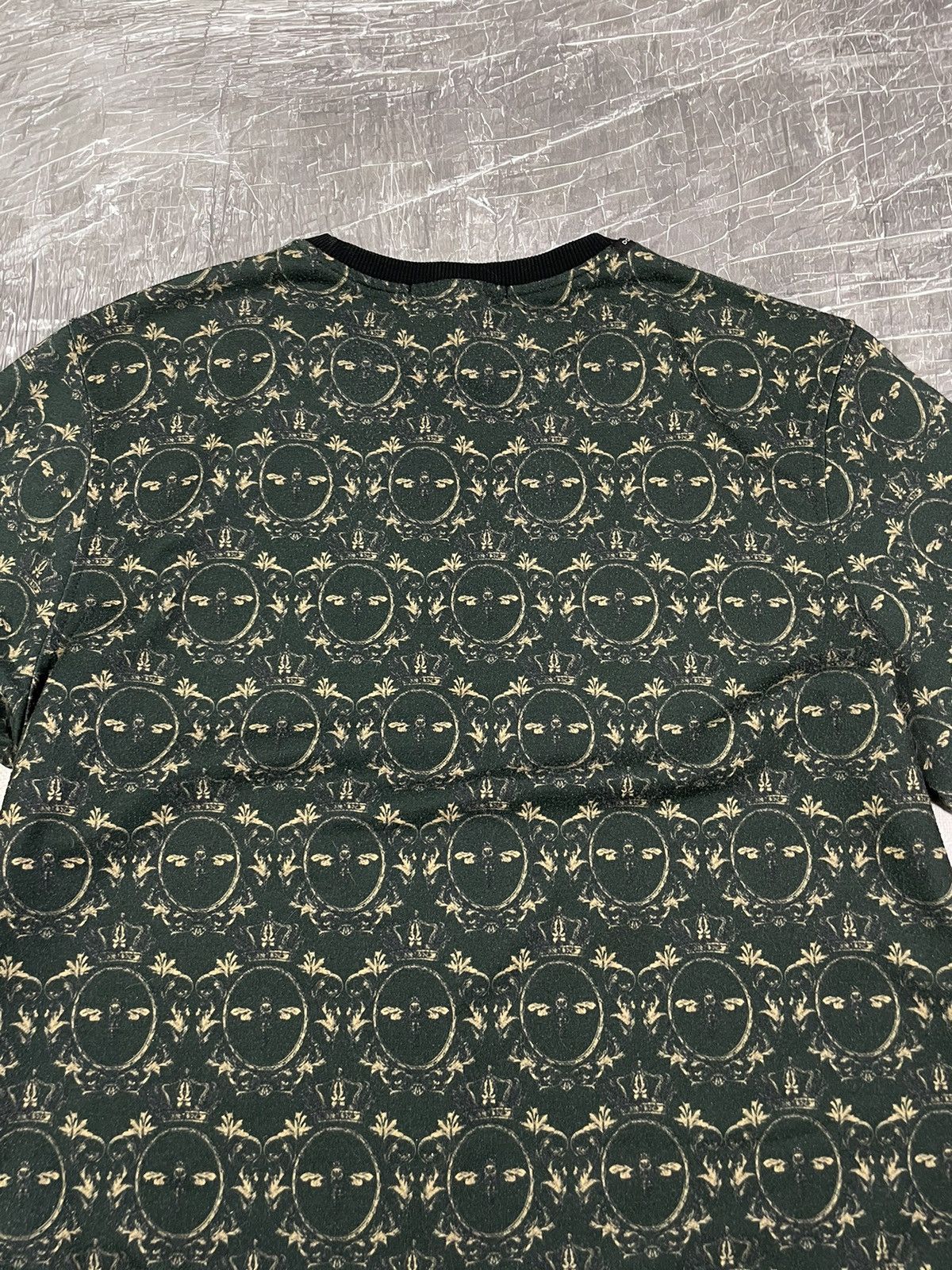 Dolce Gabbana Bee&Crown Monogram Rare Sweatshirt