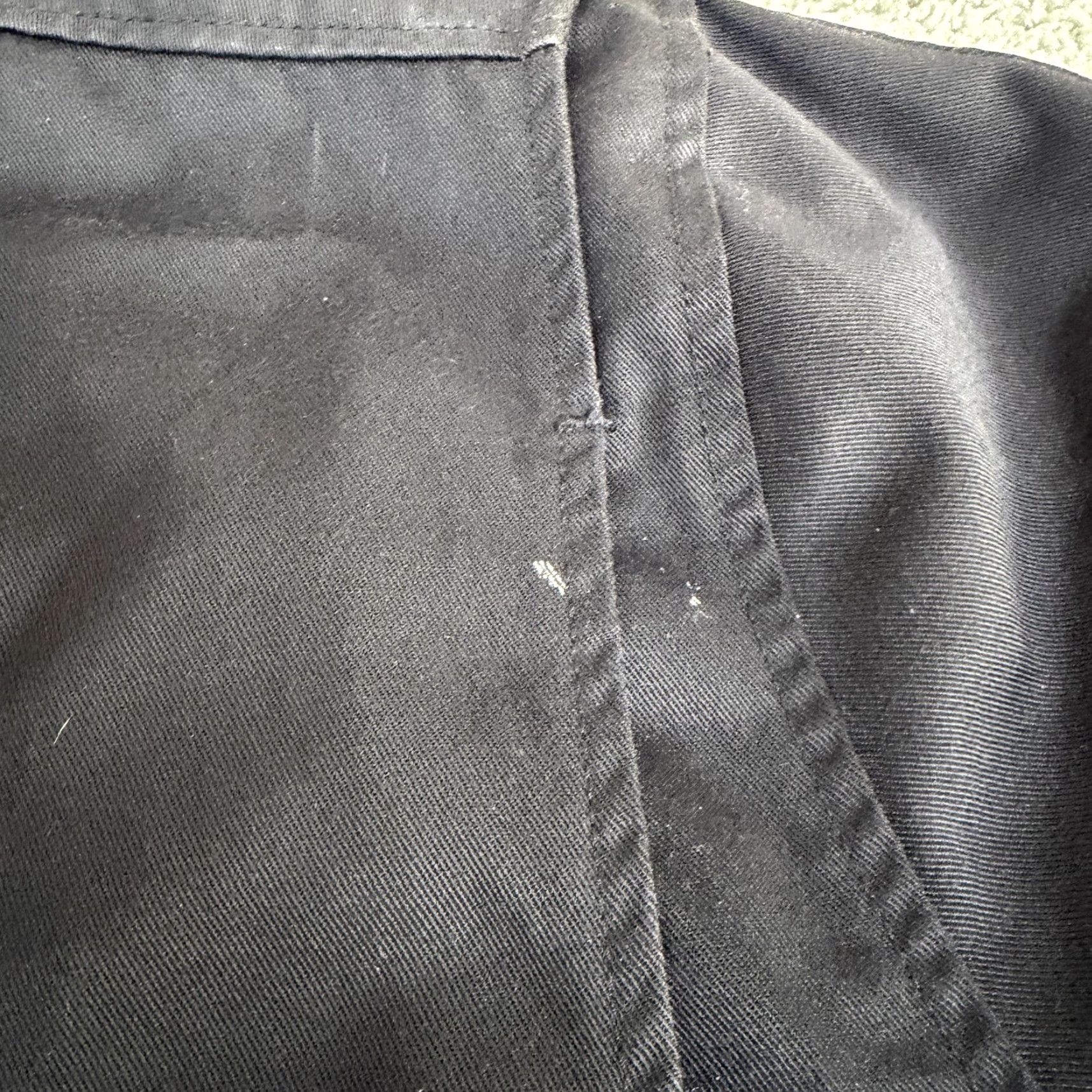 RVCA RVCA Jacket Mens XL Black Canvas Bomber Full Zip Lined Pockets Workwear Size US XL / EU 56 / 4 - 4 Thumbnail