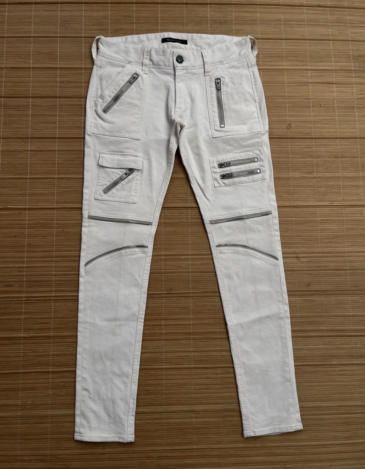 If Six Was Nine Vanquish bondage slim jeans stretchable if six was nine Size US 32 / EU 48 - 1 Thumbnail