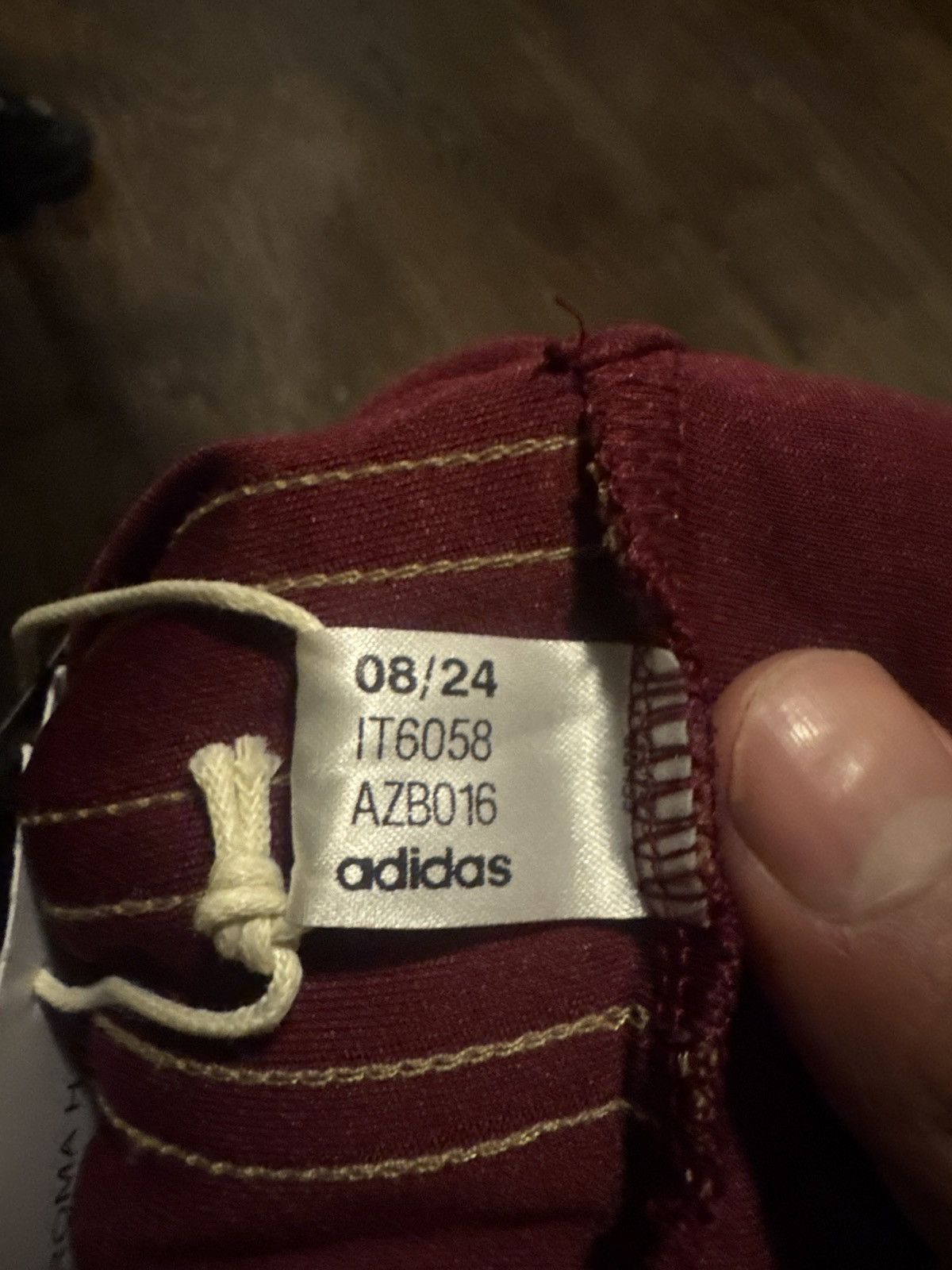 Adidas 24/25 AS Roma Home Size US L / EU 52-54 / 3 - 3 Thumbnail