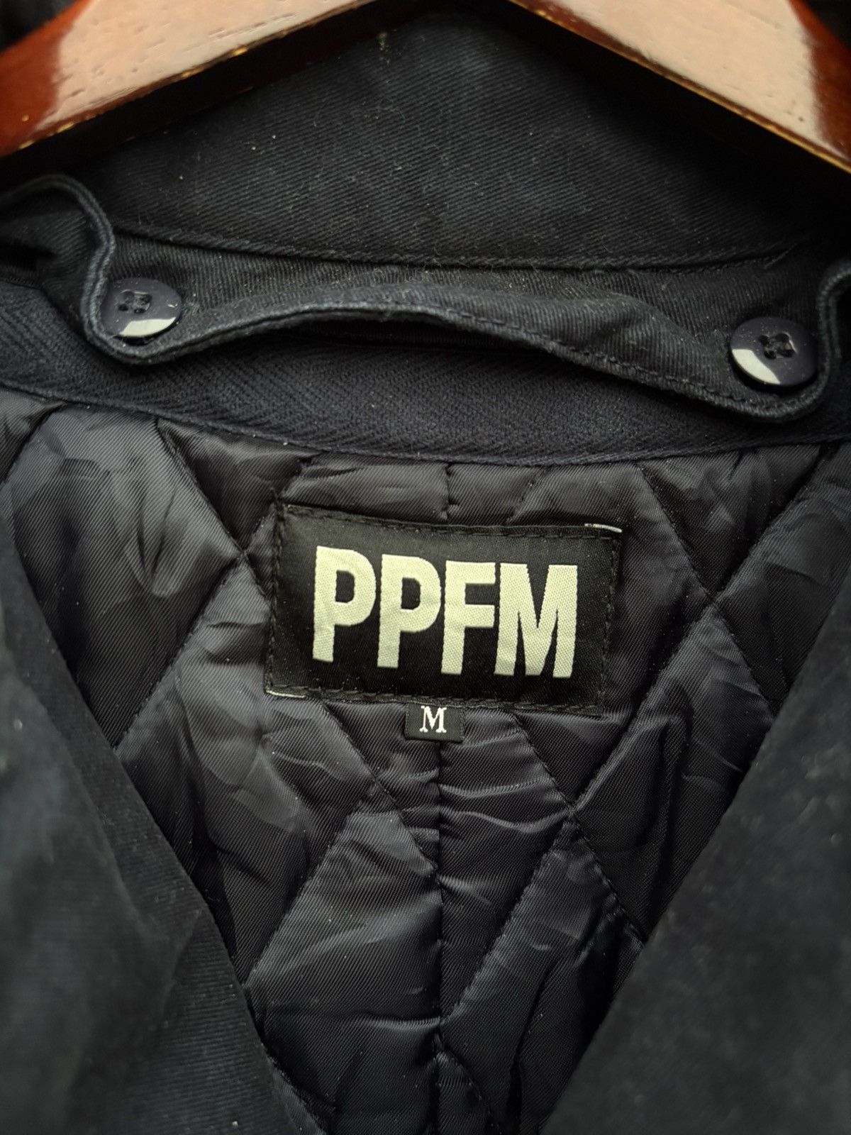 PPFM PPFM Japan Dark Blue Hoodie Jacket Size US S / EU 44-46 / 1 - 3 Thumbnail