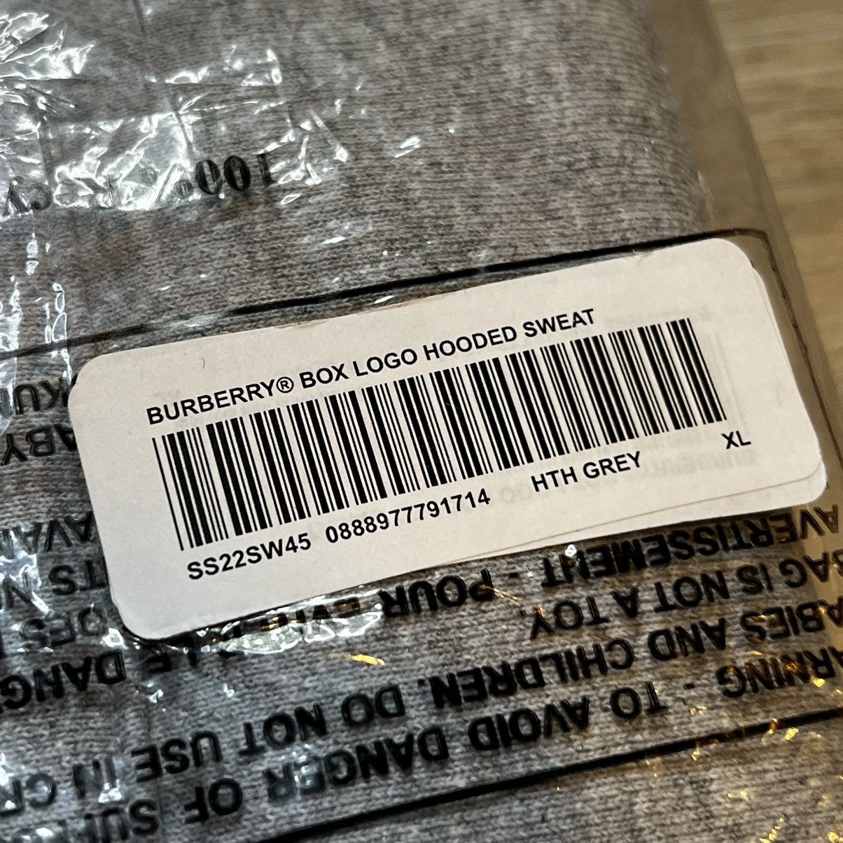 Supreme Supreme x Burberry Box Logo Hoodie Size US XL / EU 56 / 4 - 18 Thumbnail