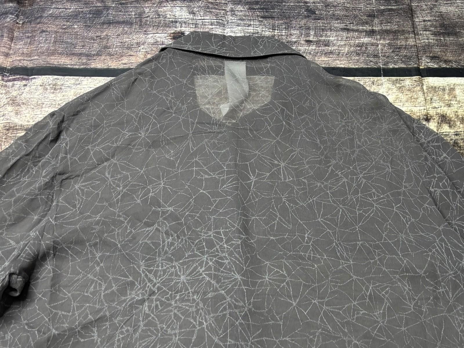 Other VTG Istante Top Womens Medium Silk Sheer Geometric Italy Size M / US 6-8 / IT 42-44 - 7 Thumbnail