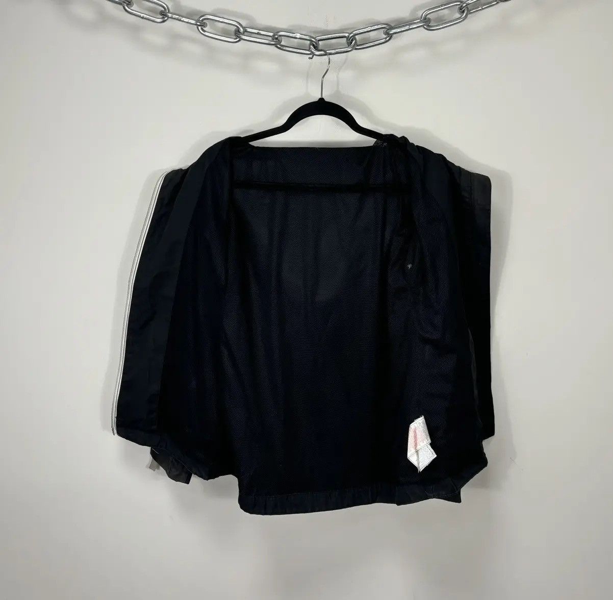 Nike × Vintage Vintage Nike Women’s Black Hooded Hype Full Zip Jacket Size M / US 6-8 / IT 42-44 - 2 Thumbnail