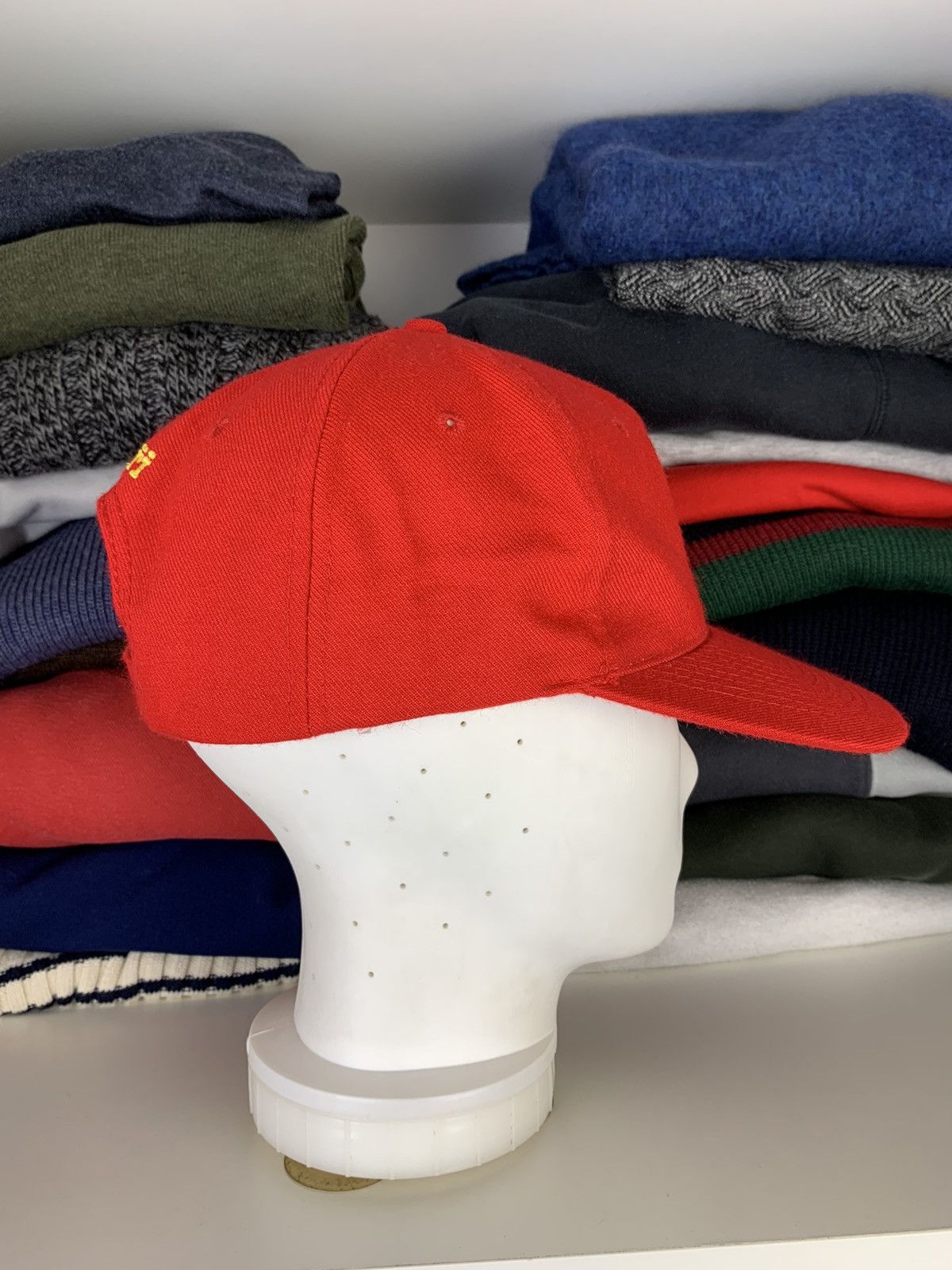 Ferrari Ferrari Big Logo Racing Cap Hat Size ONE SIZE - 6 Thumbnail