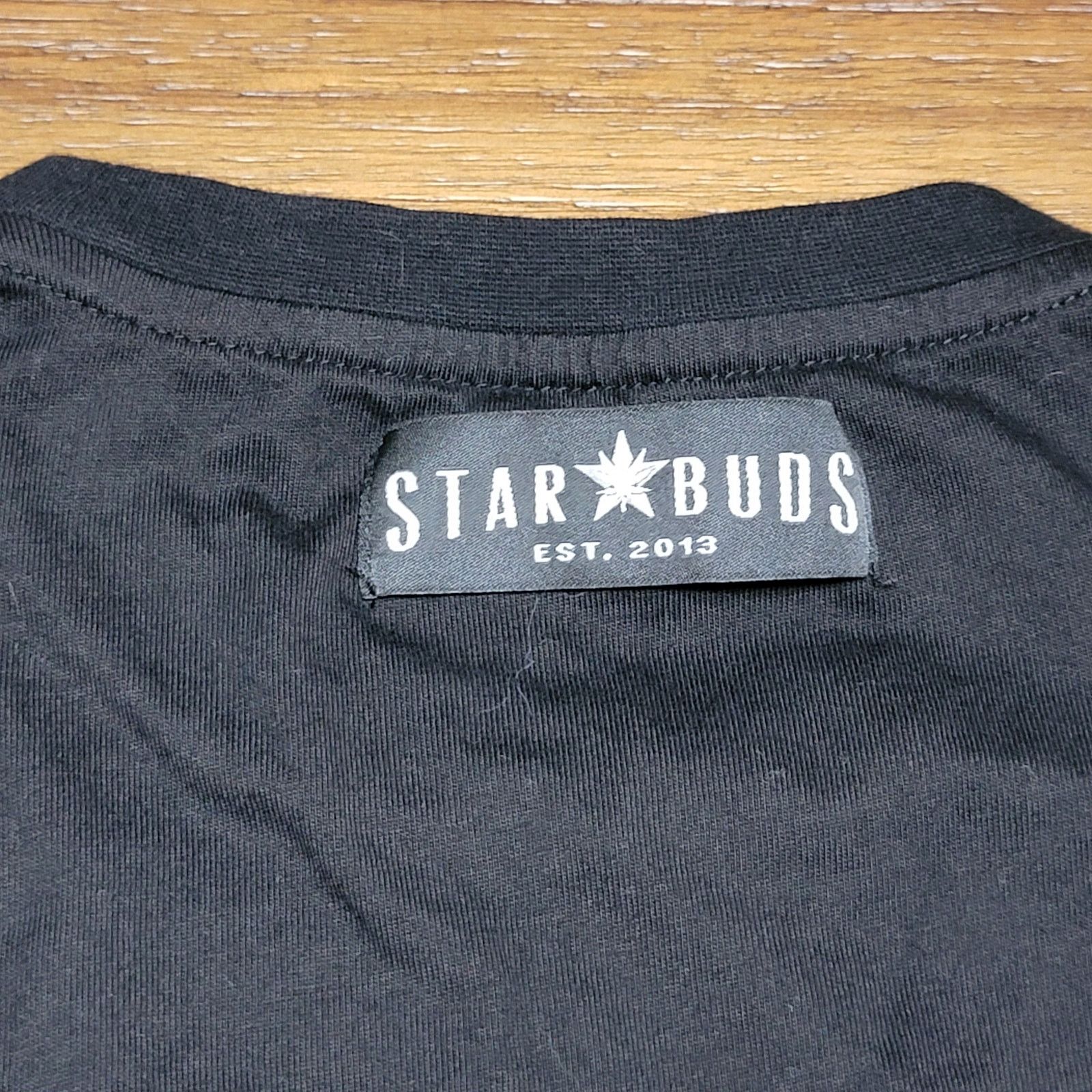 Other Star Buds Black Unisex Smoke Tee "Est. 2013" - Size Medium Size US M / EU 48-50 / 2 - 4 Thumbnail