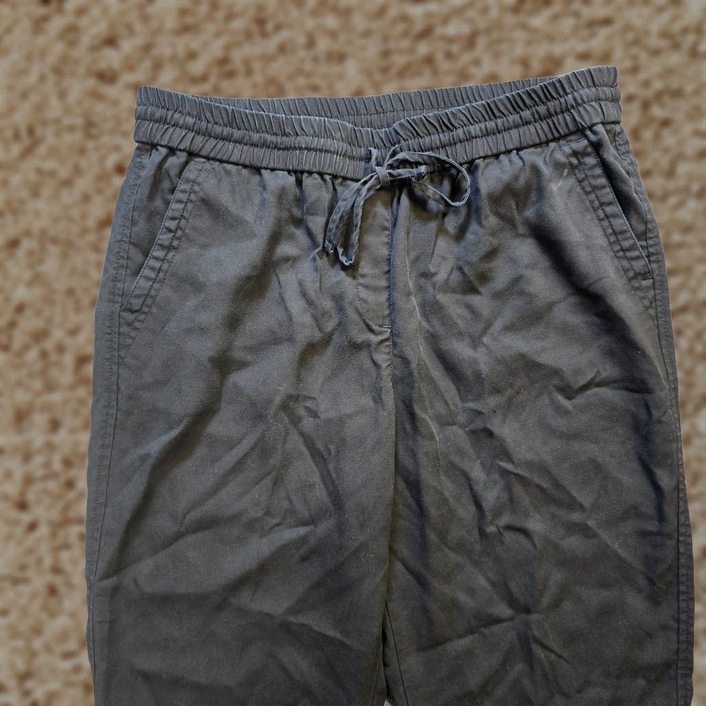 Talbots Talbots Pants Womens 10P Black Tencel Cropped Capri Elastic Waist Casual Denim? Size 32" / US 10 / IT 46 - 1 Thumbnail