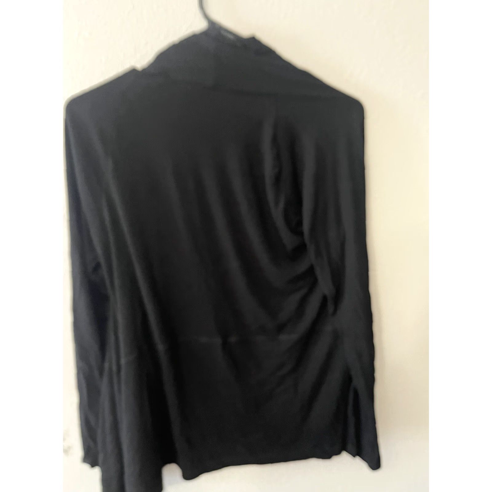 Theory Theory Cardigan Open Front Women Black Solid size P Size XXS / US 00 / IT 34 - 2 Thumbnail