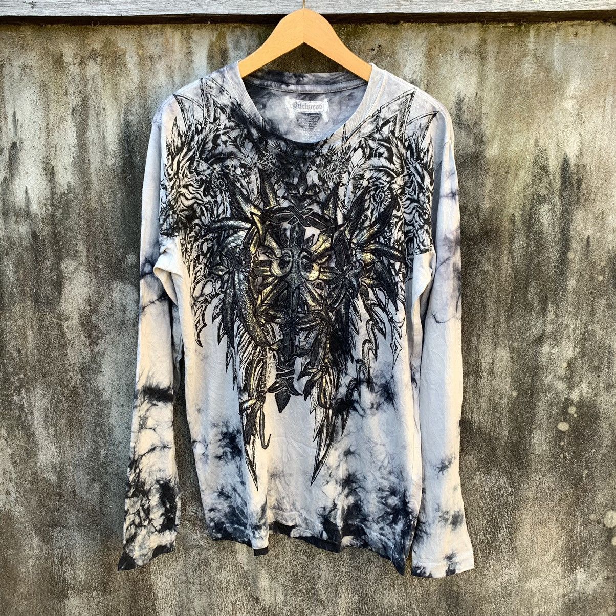 BUCKAROO BUCKAROO GOTHIC TRIBAL POEM LONGSLEEVE Size US XL / EU 56 / 4 - 2 Thumbnail