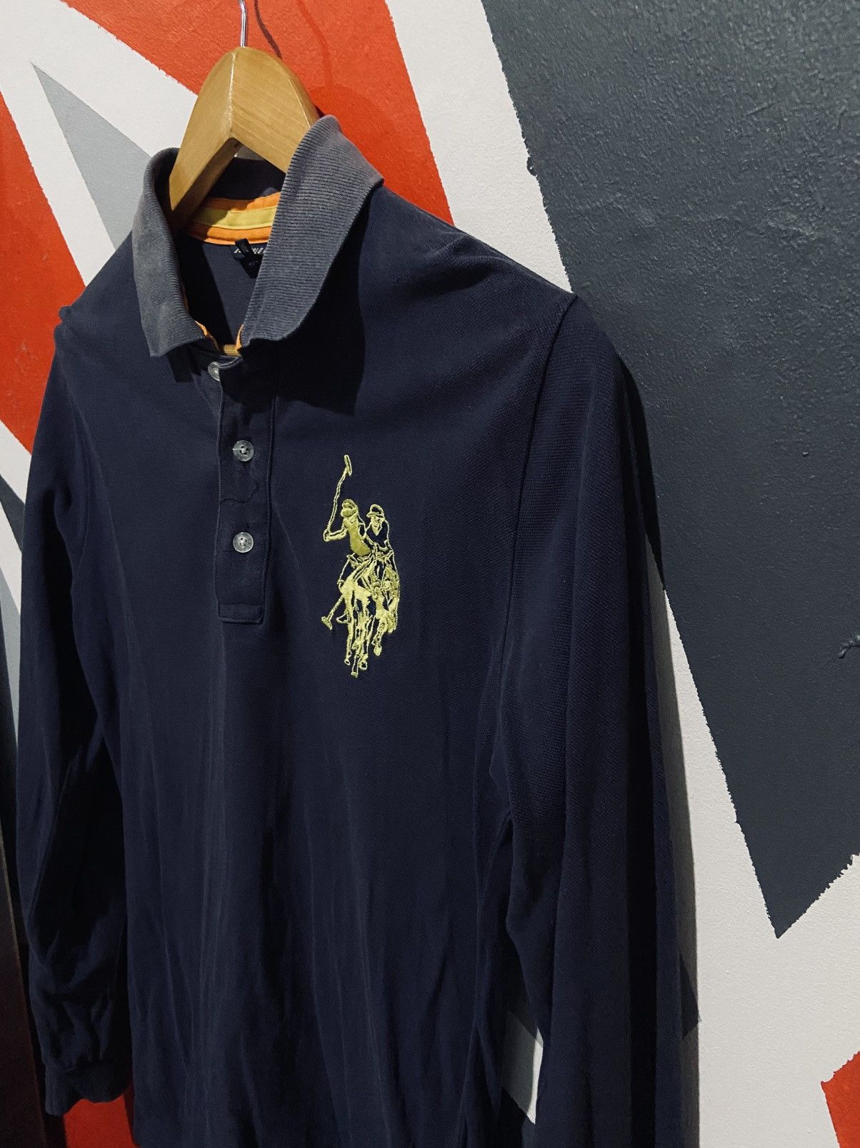 U.S. Polo Assn. Us Polo Assn Long Sleeve Polo Tee Size US S / EU 44-46 / 1 - 3 Thumbnail