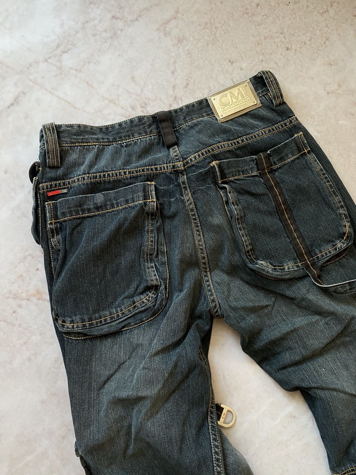 Faded Glory × Japanese Brand Vintage Cargo Denim Bandage pants Japanese style Size US 32 / EU 48 - 5 Thumbnail