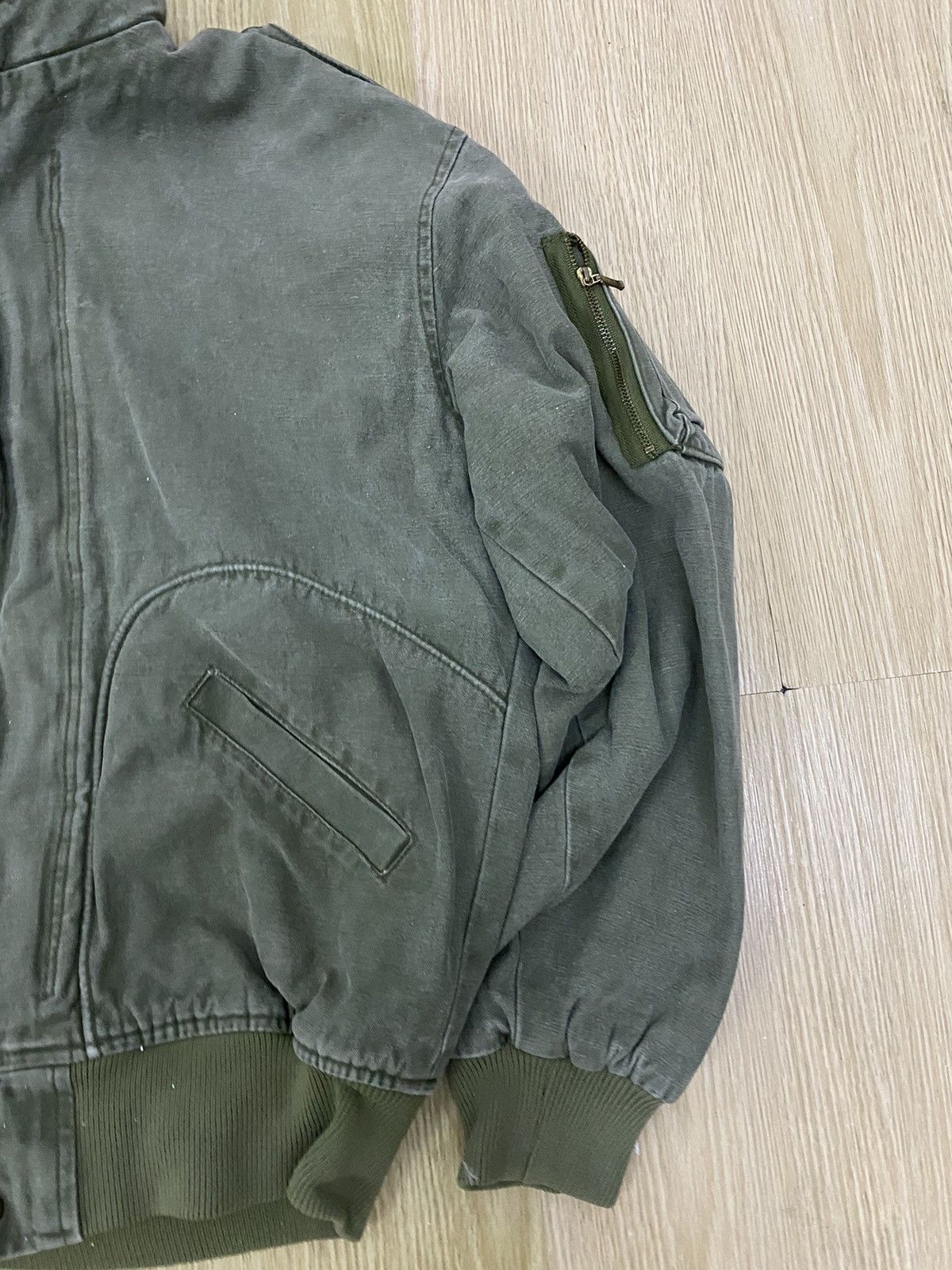 Japanese Brand Vintage 80” man field jacket with hood Size US L / EU 52-54 / 3 - 3 Thumbnail