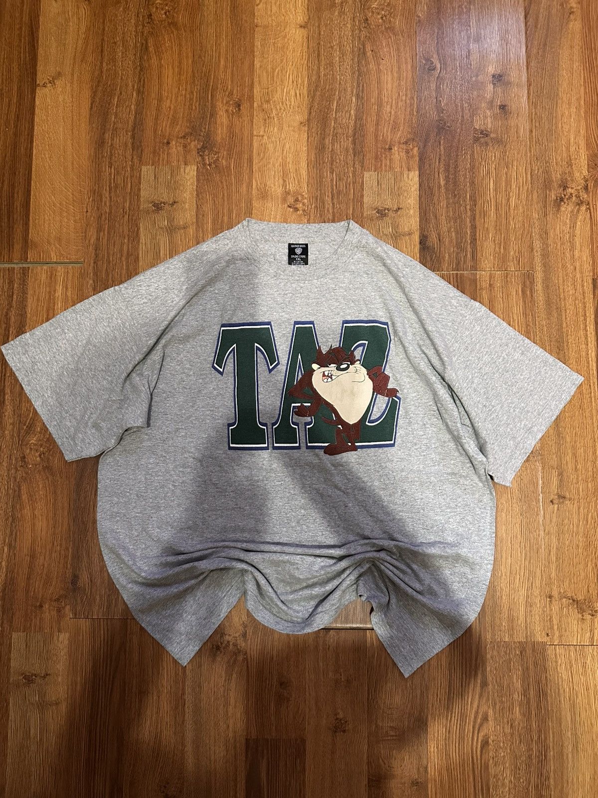 Warner Bros Vintage Warner Bros Taz 1996 Tee XXL Made USA Size US XXL / EU 58 / 5 - 3 Thumbnail
