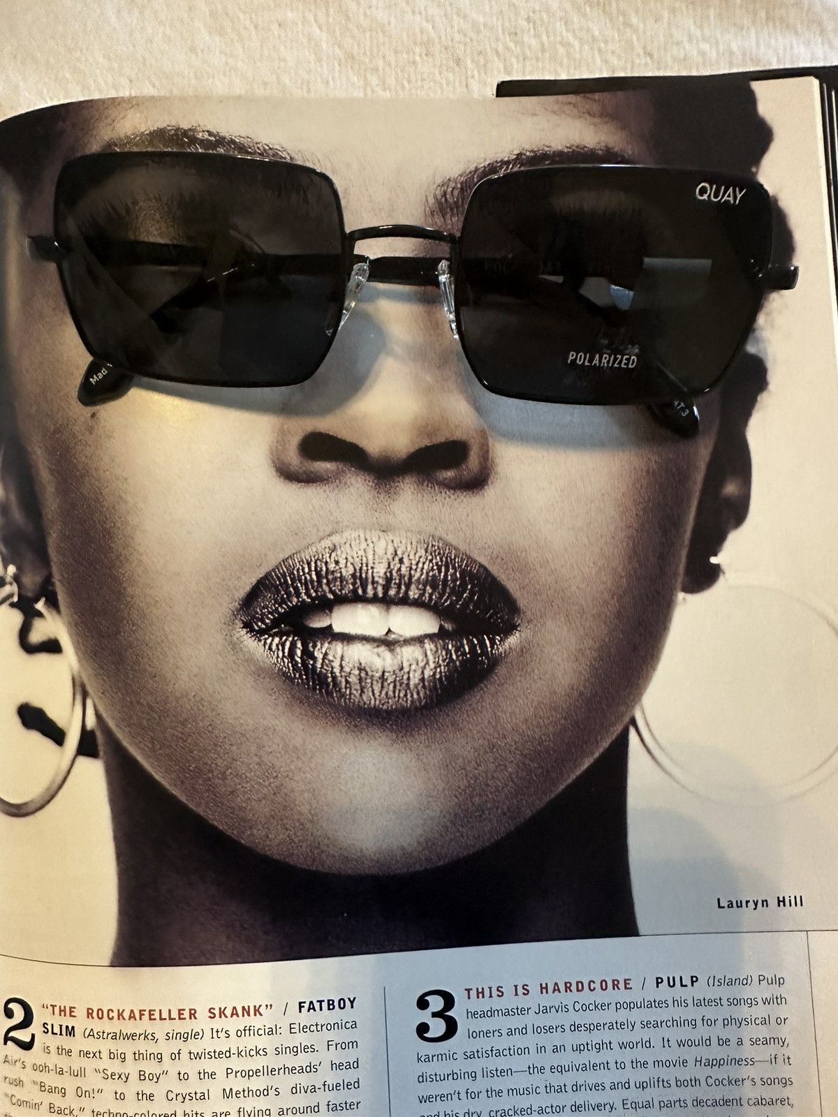 Quay NIB Quay "TTYL POLARIZED" square black frame/ black polarize Size ONE SIZE - 10 Thumbnail