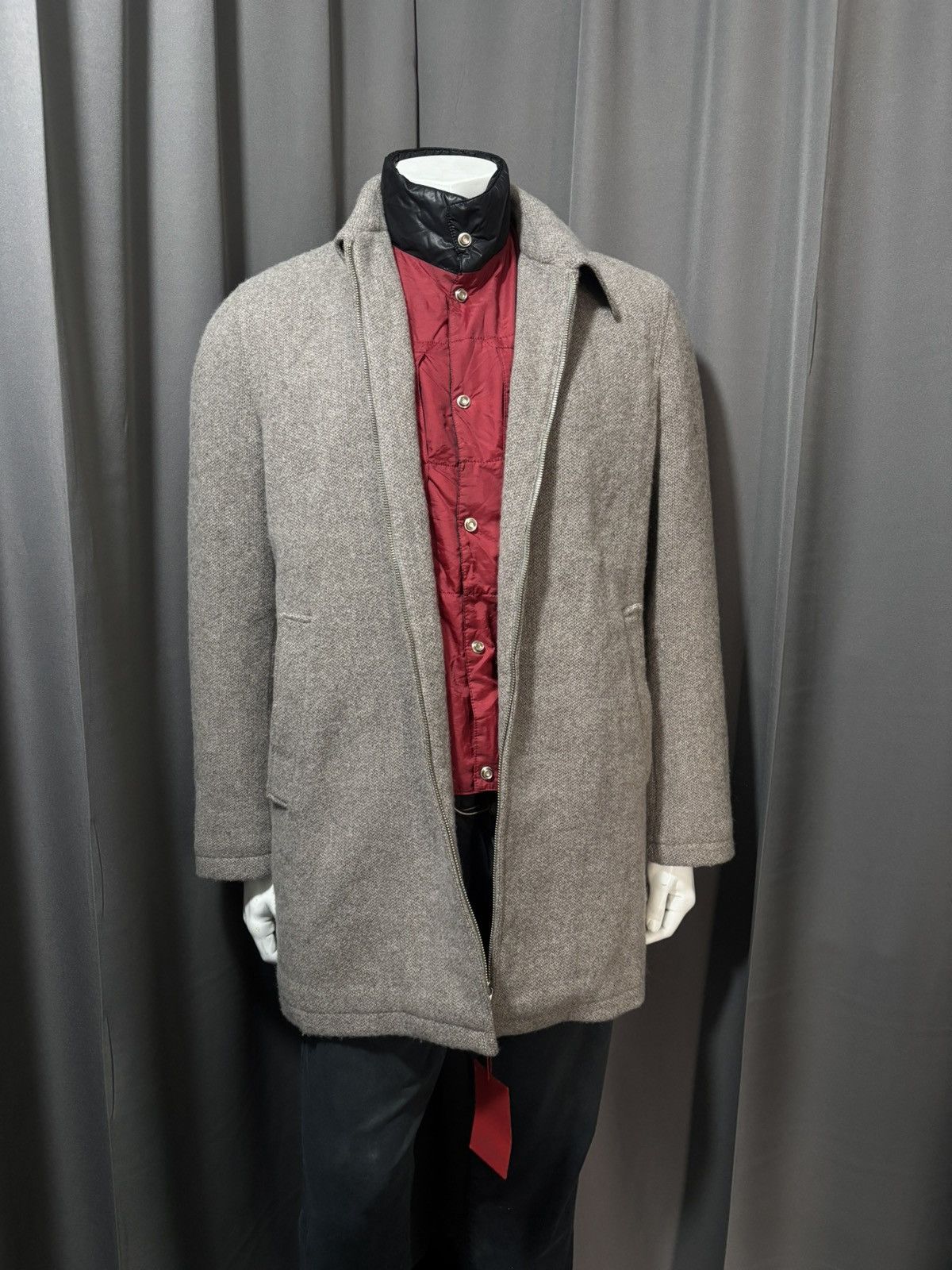Valentino Archive Fall 1999 Valentino Jeans 2-in-1 Coat Size US L / EU 52-54 / 3 - 1 Thumbnail