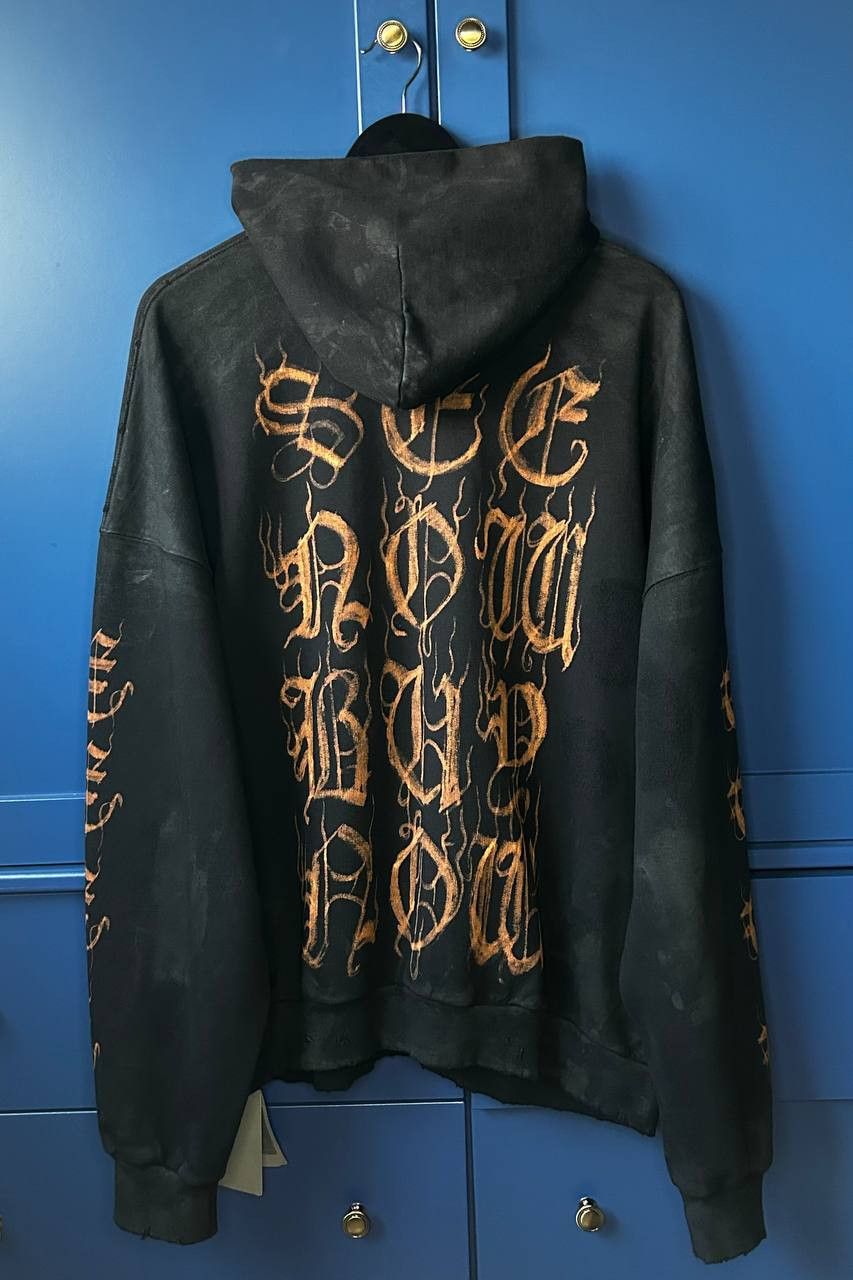 Balenciaga Balenciaga Heavy Metal Hoodie Size US M / EU 48-50 / 2 - 2 Thumbnail