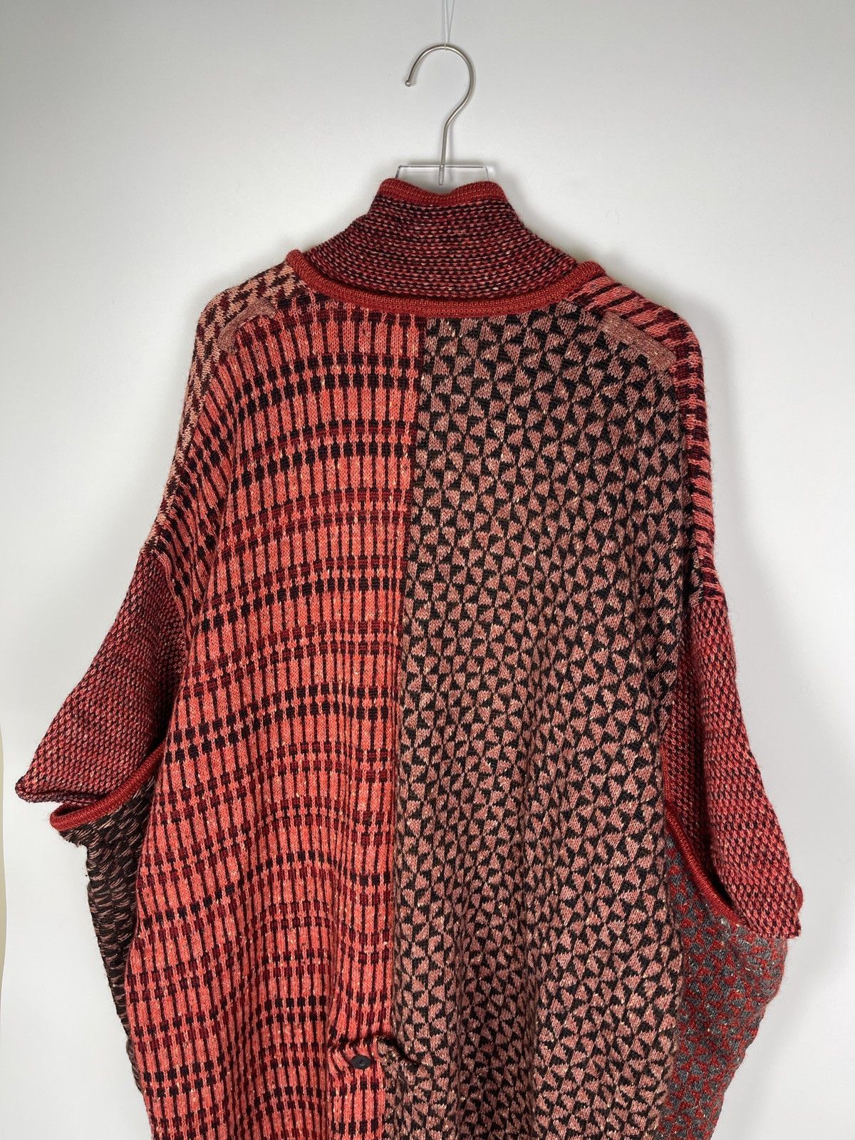 Kansai Yamamoto RARE SAMPLE Kansai Yamamoto 1980's Ethnic Knit Coat Size US L / EU 52-54 / 3 - 4 Thumbnail