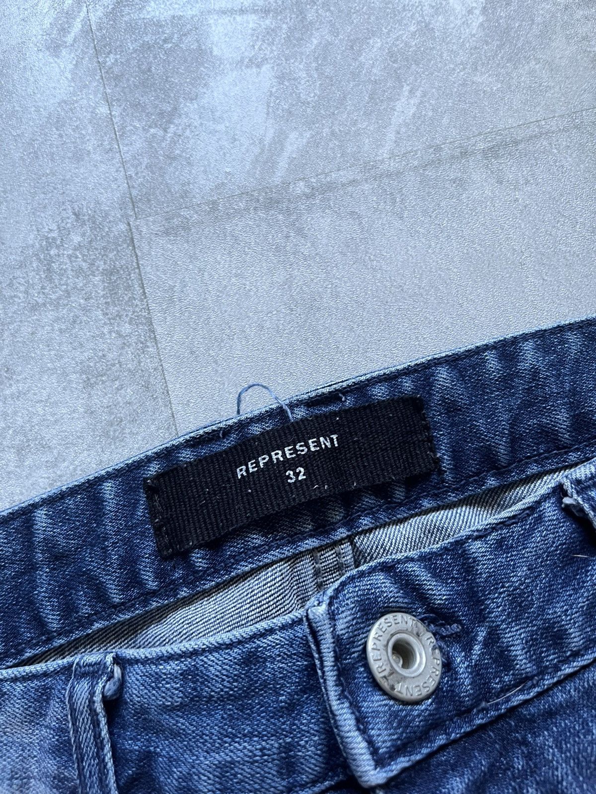 Represent Clo. amiri style Represent distressed skinny jeans Size US 32 / EU 48 - 17 Thumbnail