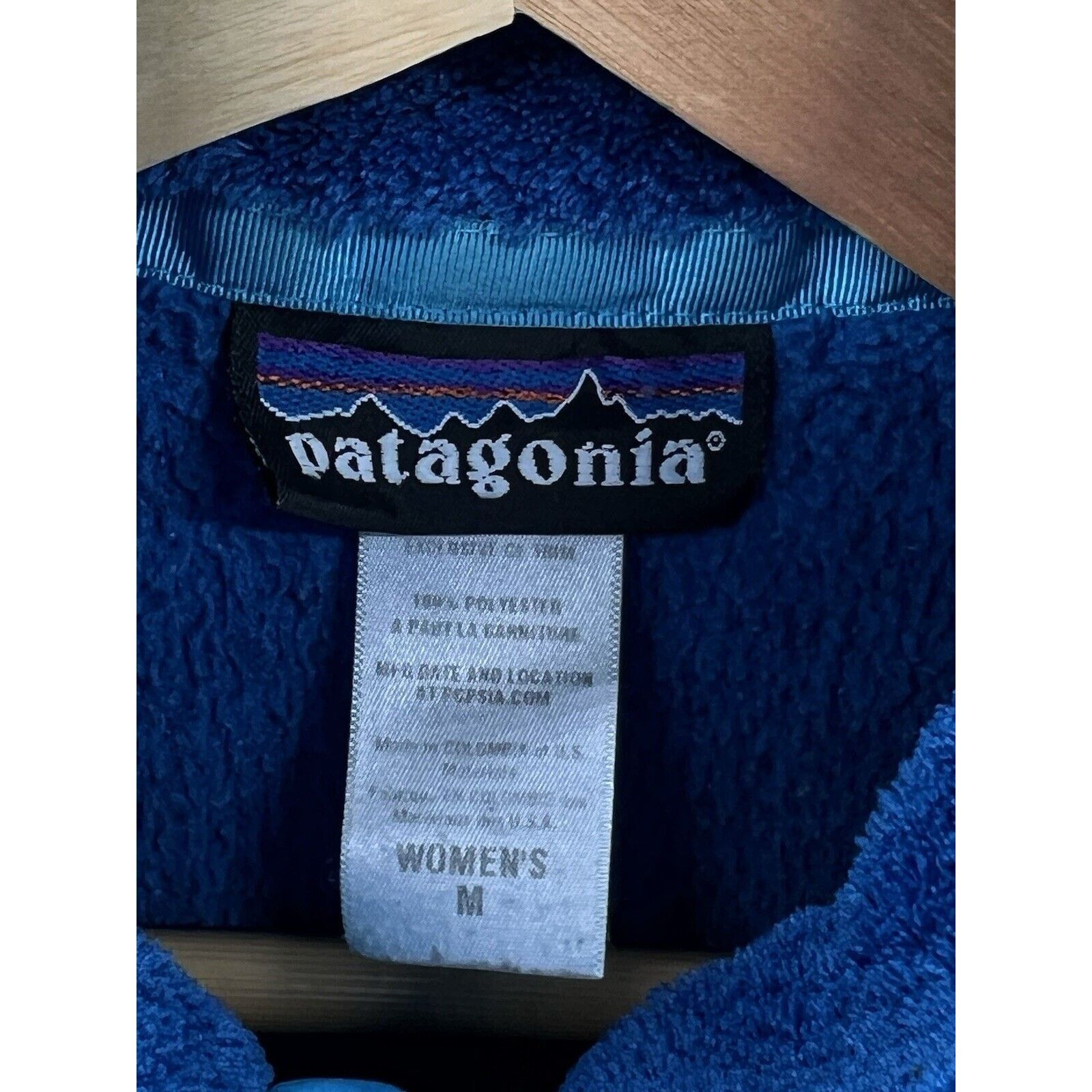Patagonia Patagonia Snap-T Re-Tool Fleece Jacket Blue Deep Pile Size M Size M / US 6-8 / IT 42-44 - 3 Thumbnail