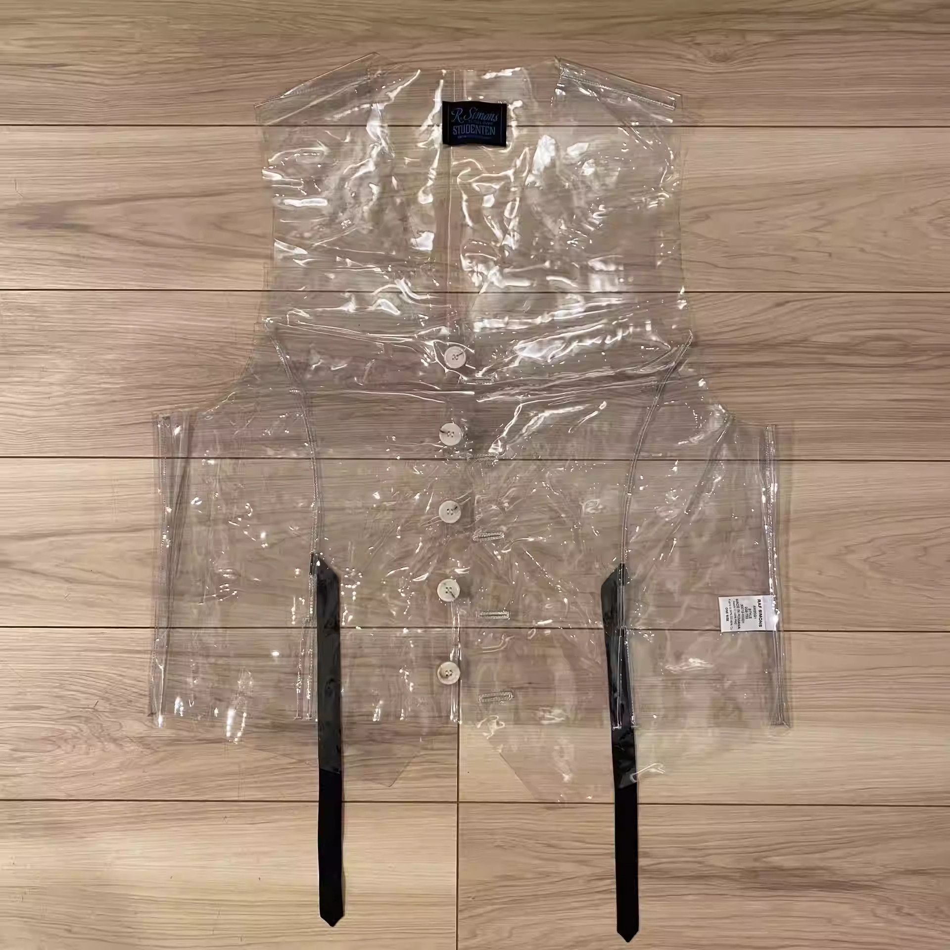 Raf Simons Raf Simons Flutter Sheer Vest-2505 Size US S / EU 44-46 / 1 - 1 Thumbnail