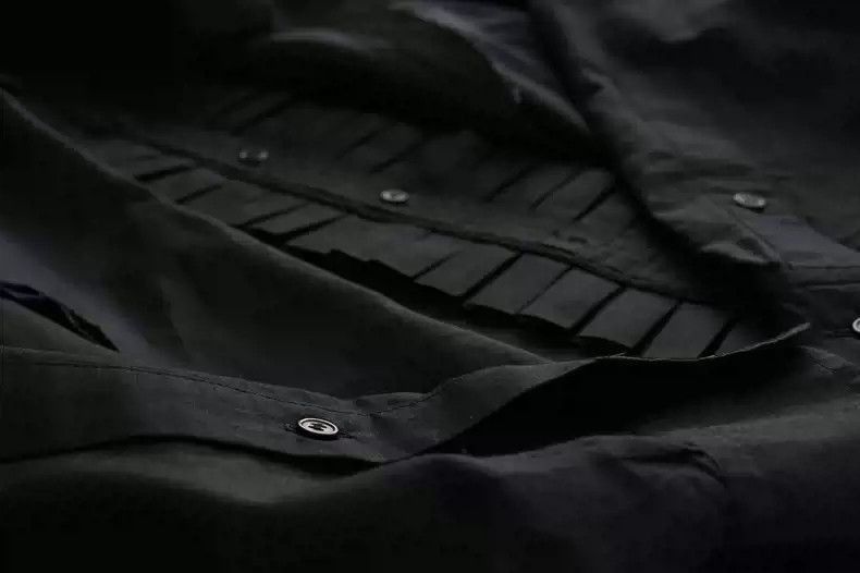 Yohji Yamamoto Yohji Yamamoto 2009AW pleated organ cotton linen shirt -250 Size US M / EU 48-50 / 2 - 6 Thumbnail