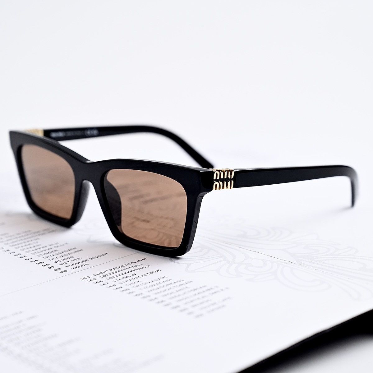 Miu Miu MIU MIU 0MU A05S SUNGLASSES Size ONE SIZE - 2 Thumbnail