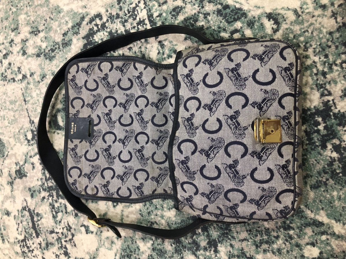 Celine Authentic Vintage CELINE Bag Shoulder Size ONE SIZE - 14 Thumbnail