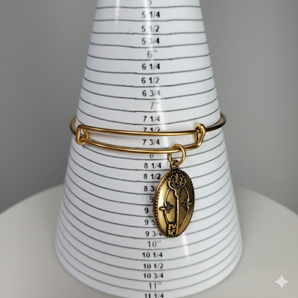 Other Alex & Ani 7.75" NEW Bracelet Gold Key to Life Love Energy Size ONE SIZE - 9 Thumbnail