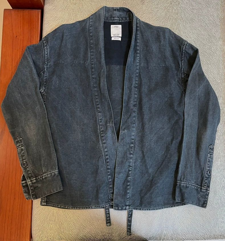 Visvim visvim Cotton and linen Taoist robe 2506-Nextarrow Size US S / EU 44-46 / 1 - 1 Thumbnail