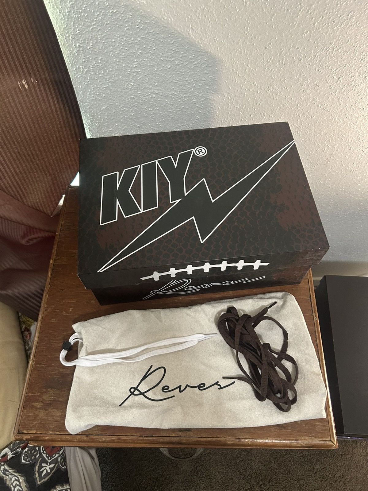 Reves Paris Reves Sport / KIY ‘85 HI UMBER BROWN/BLACK ‘Pigskin’ Size US 11.5 / EU 44-45 - 9 Thumbnail