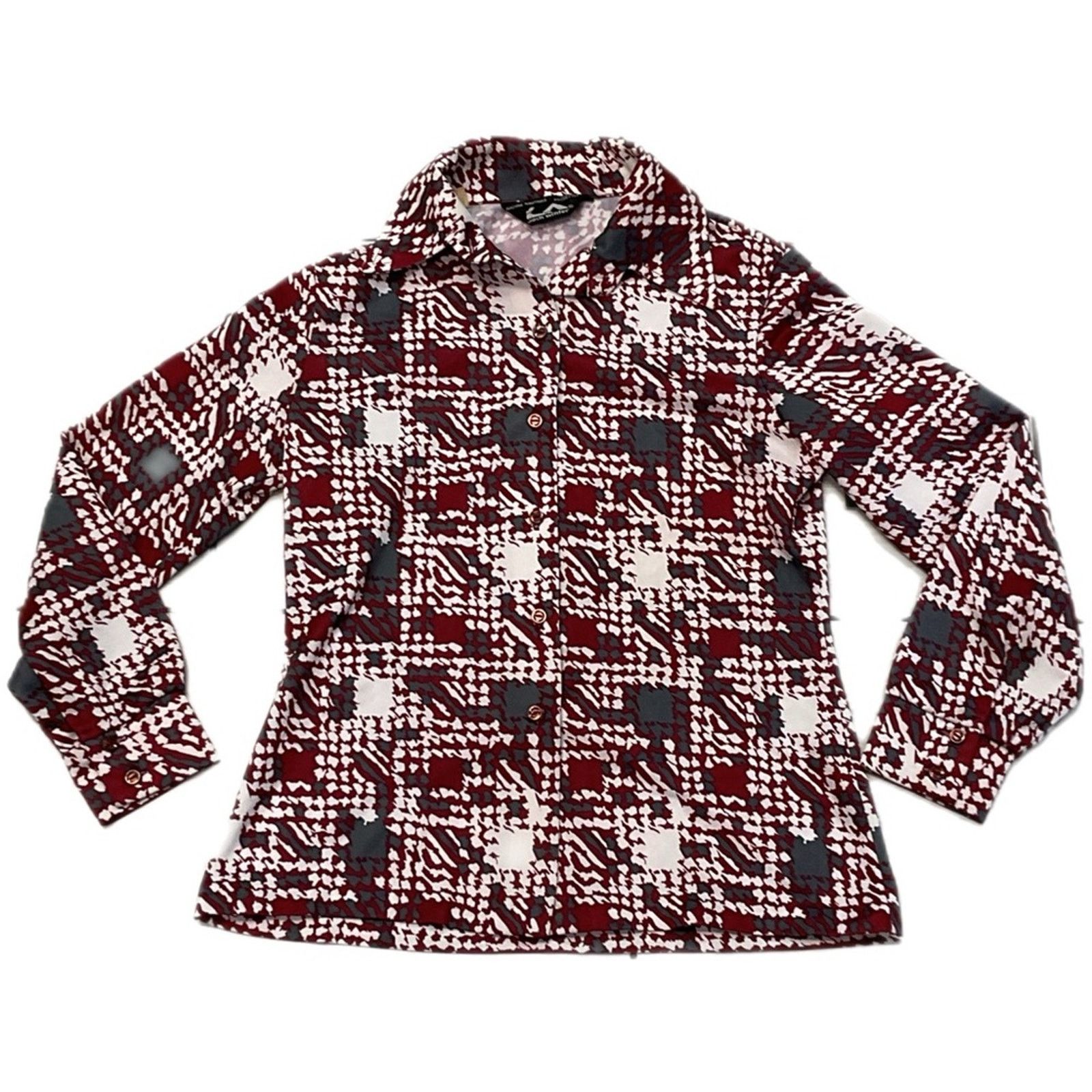 Vintage Vintage Jack Winter Women's 70’s Button Down Shirt Size M / US 6-8 / IT 42-44 - 1 Thumbnail