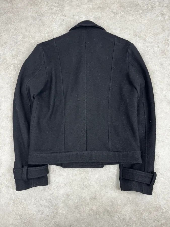 Vintage Takeshy Kurosawa Black Buttoned Officer Caban Jacket Size US M / EU 48-50 / 2 - 4 Thumbnail