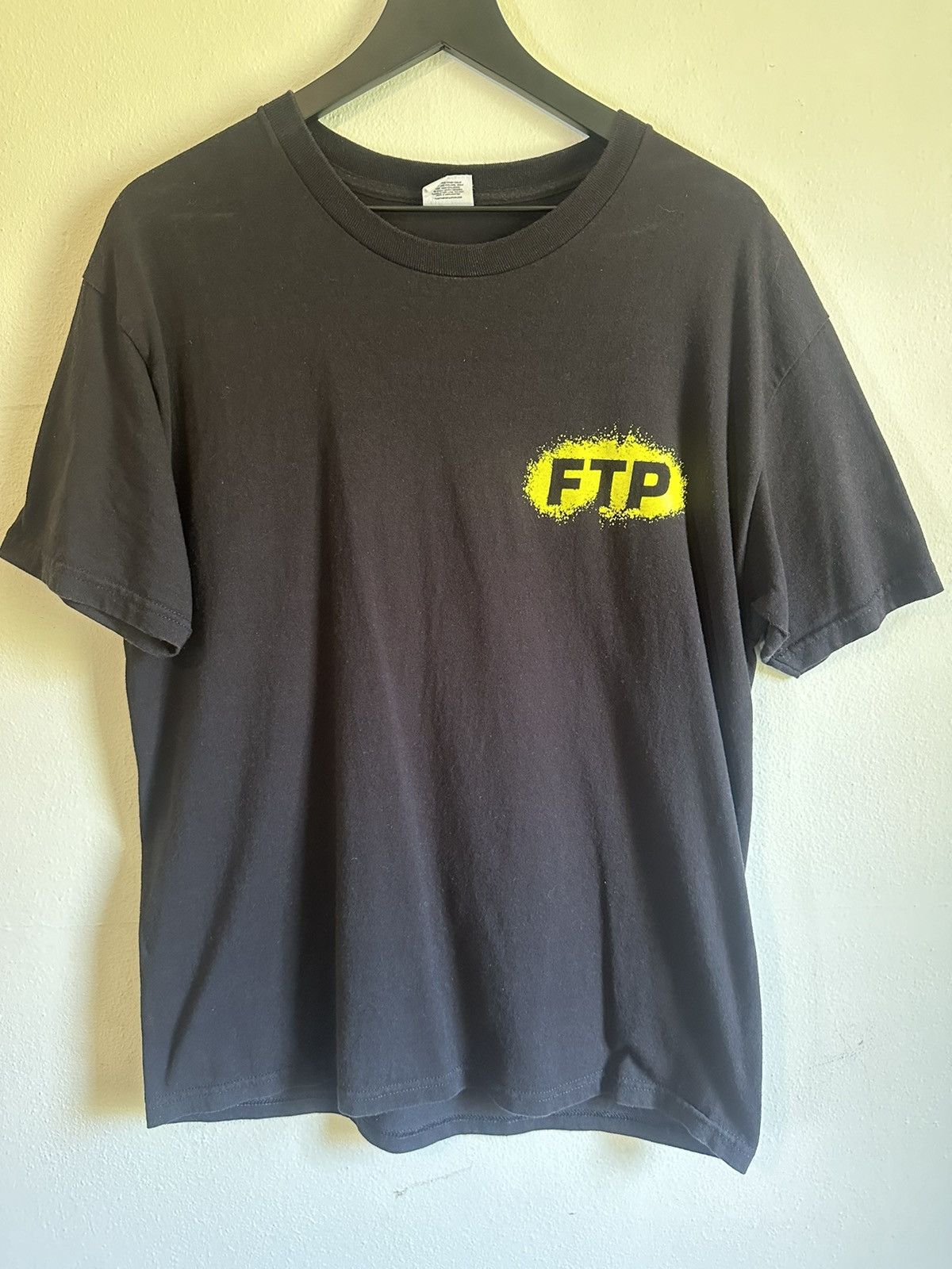 Fuck The Population FTP Spray Paint T-shirt Size US L / EU 52-54 / 3 - 1 Thumbnail