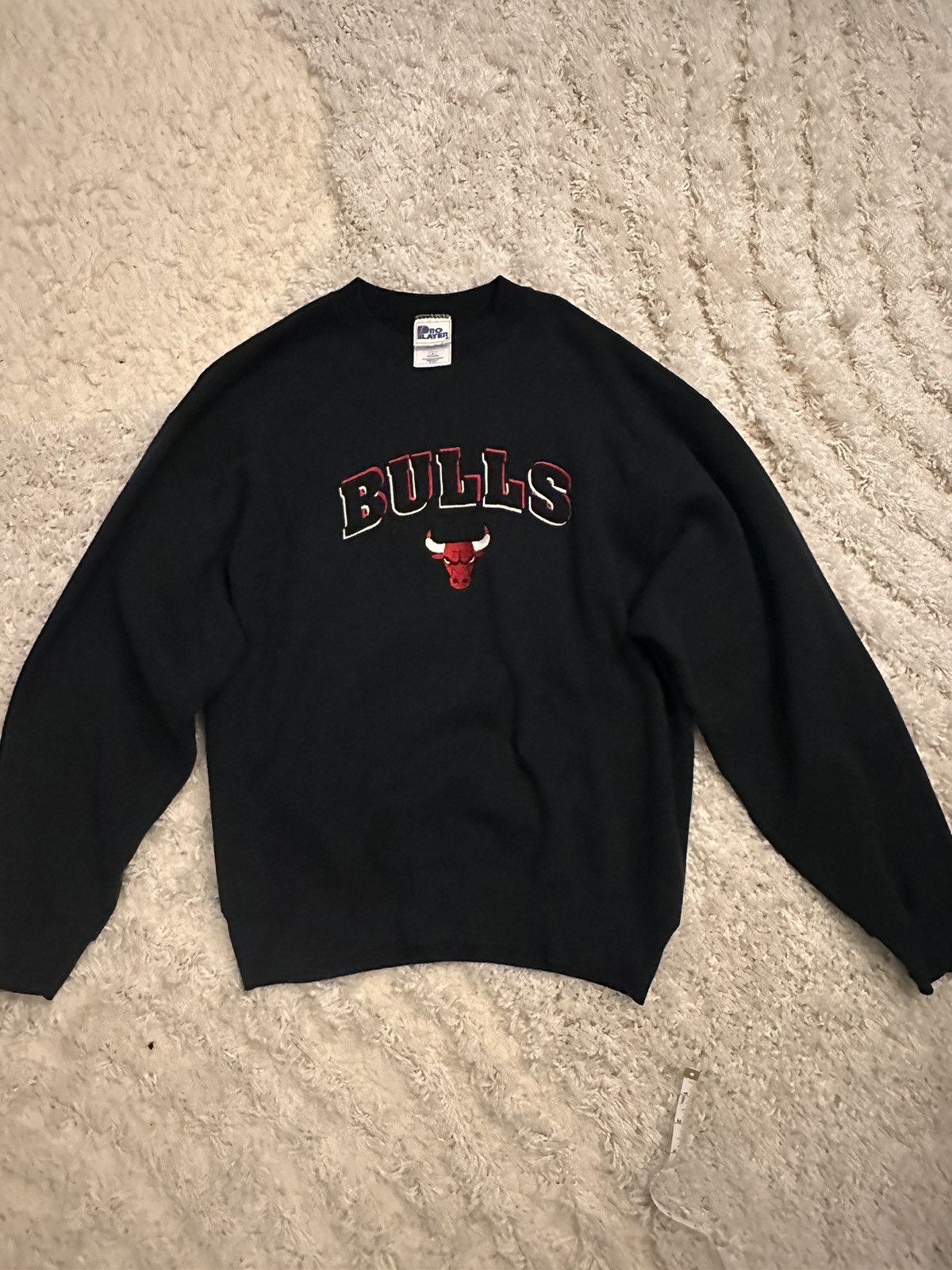 Pro Player Vintage Prolayer Chicago Bulls Crewneck Sweatshirt Size US L / EU 52-54 / 3 - 1 Thumbnail