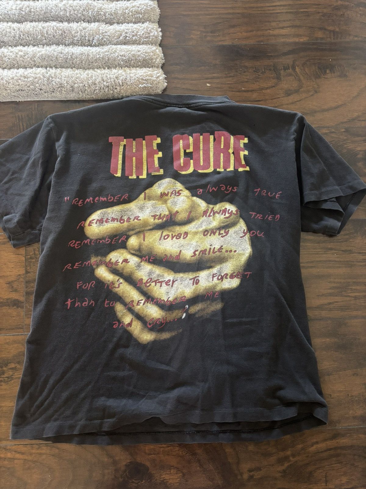 Band Tees × The Cure × Vintage The Cure 1996 “Mood Swings” Tee Size US L / EU 52-54 / 3 - 2 Thumbnail