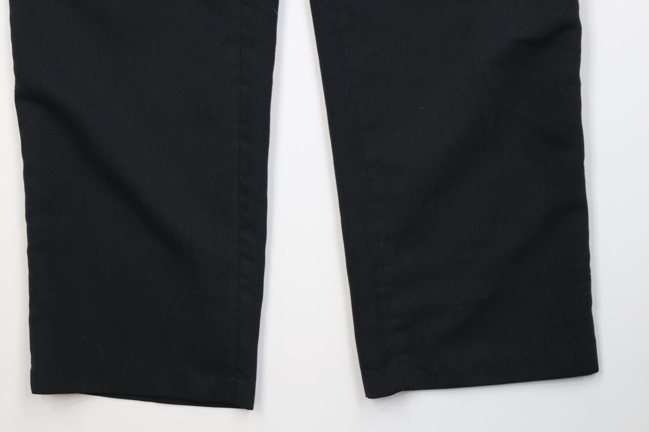 Vintage Vintage 90s Hollywood Regency Gabardine High Waist Pants Size US 30 / EU 46 - 4 Thumbnail