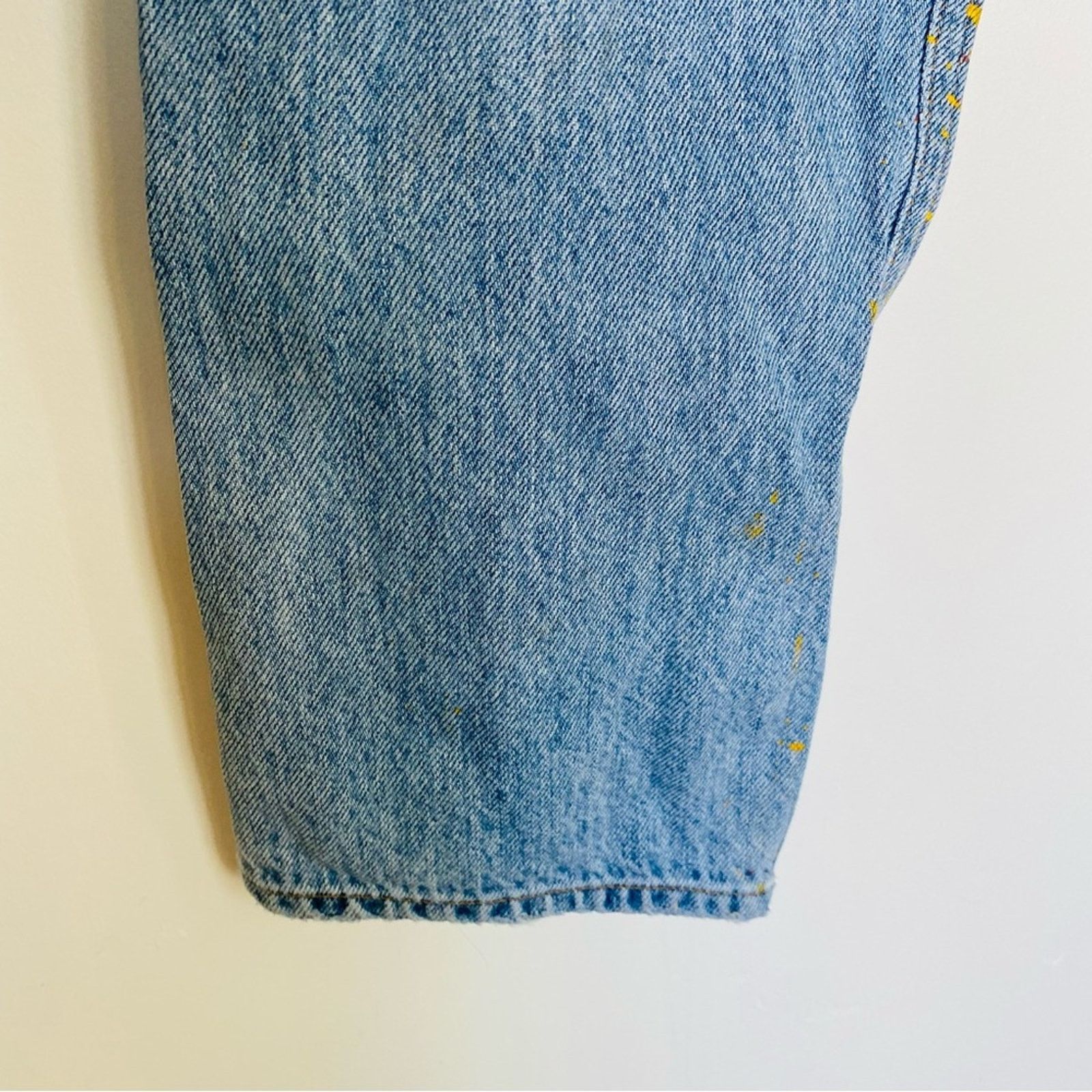 Agolde AGOLDE REVOLVE Jamie Blue High Rise Straight Leg Mom Jeans Size 26" / US 2 / IT 38 - 11 Thumbnail