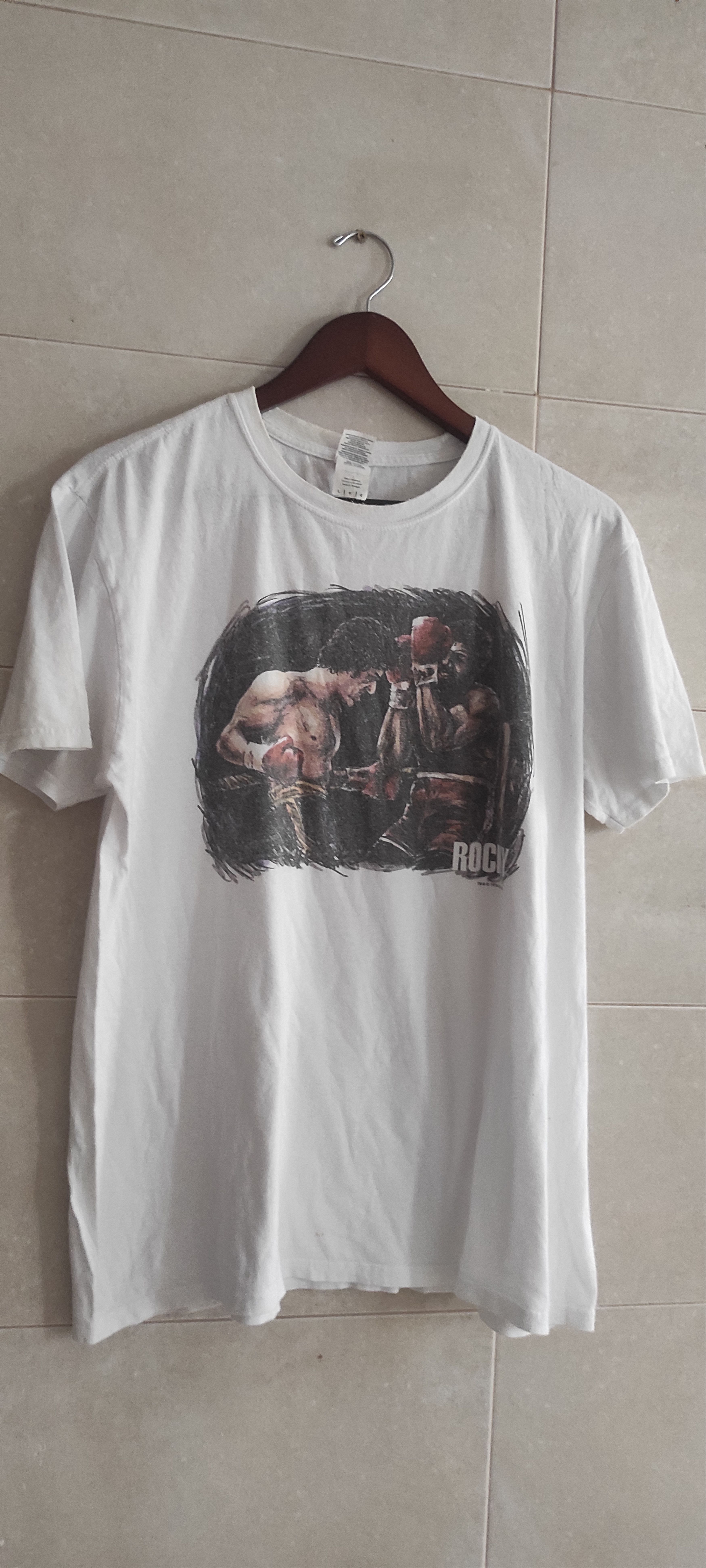 Gildan VTG Gildan Rocky Rocky vs. Apollo T-Shirt 1976./ 2014 Size US L / EU 52-54 / 3 - 9 Thumbnail