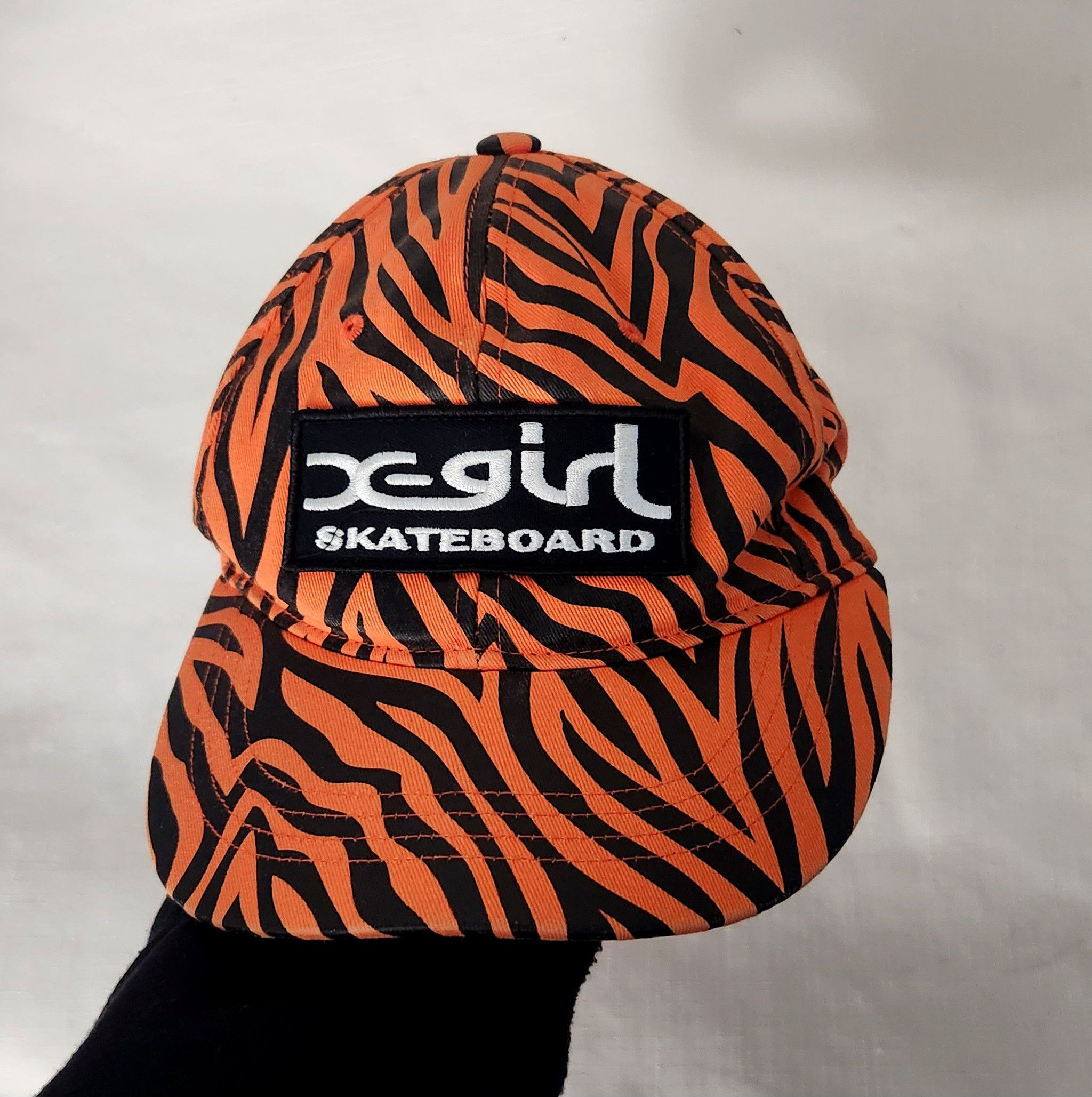 Japanese Brand Vintage X-Girl Skateboard Rare Tiger Leopard SnapBack OS Size ONE SIZE - 1 Thumbnail