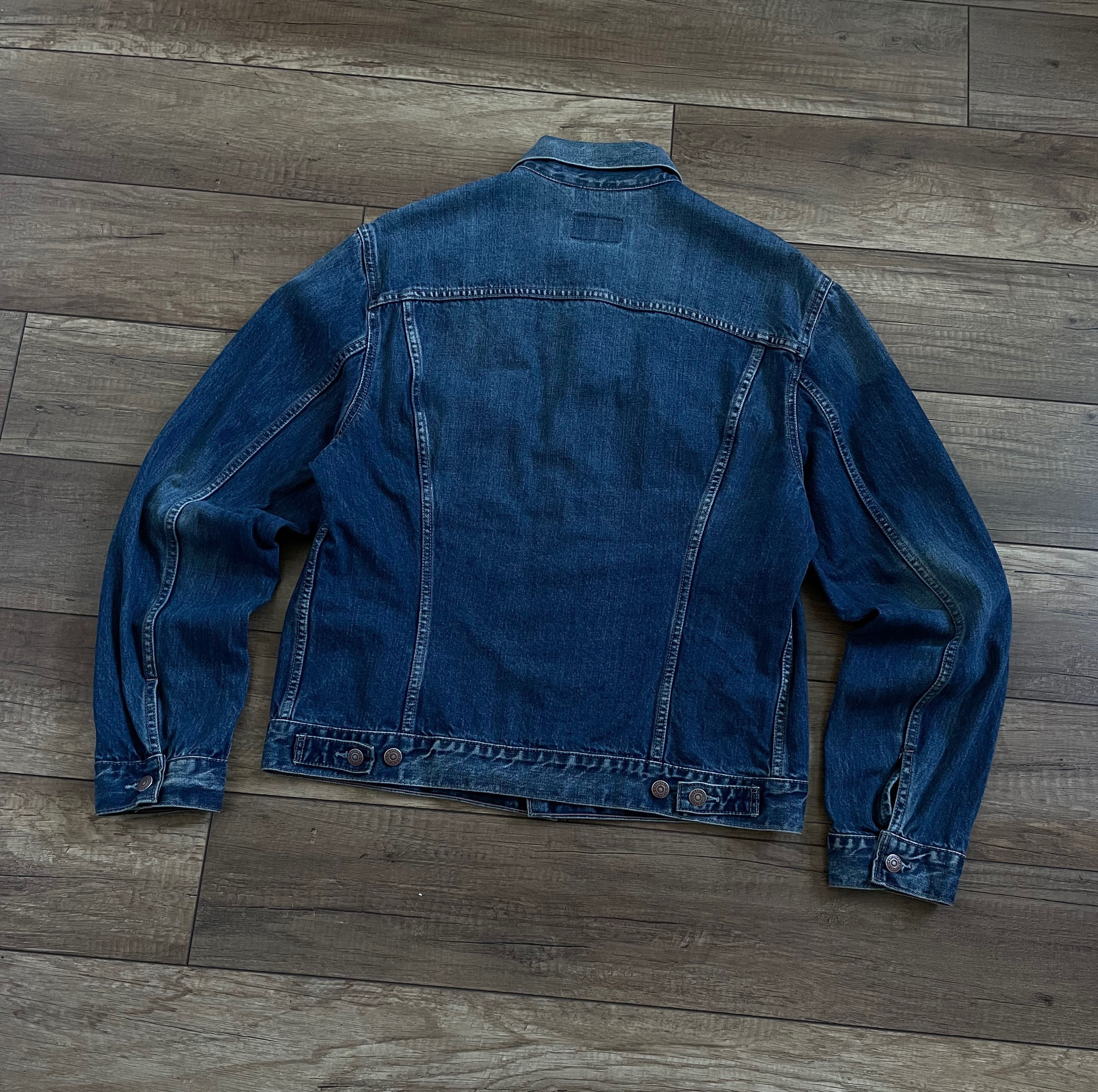 Levi's Vintage Levi's Washed Blue Denim Trucker Jeans Jacket Size US M / EU 48-50 / 2 - 6 Thumbnail