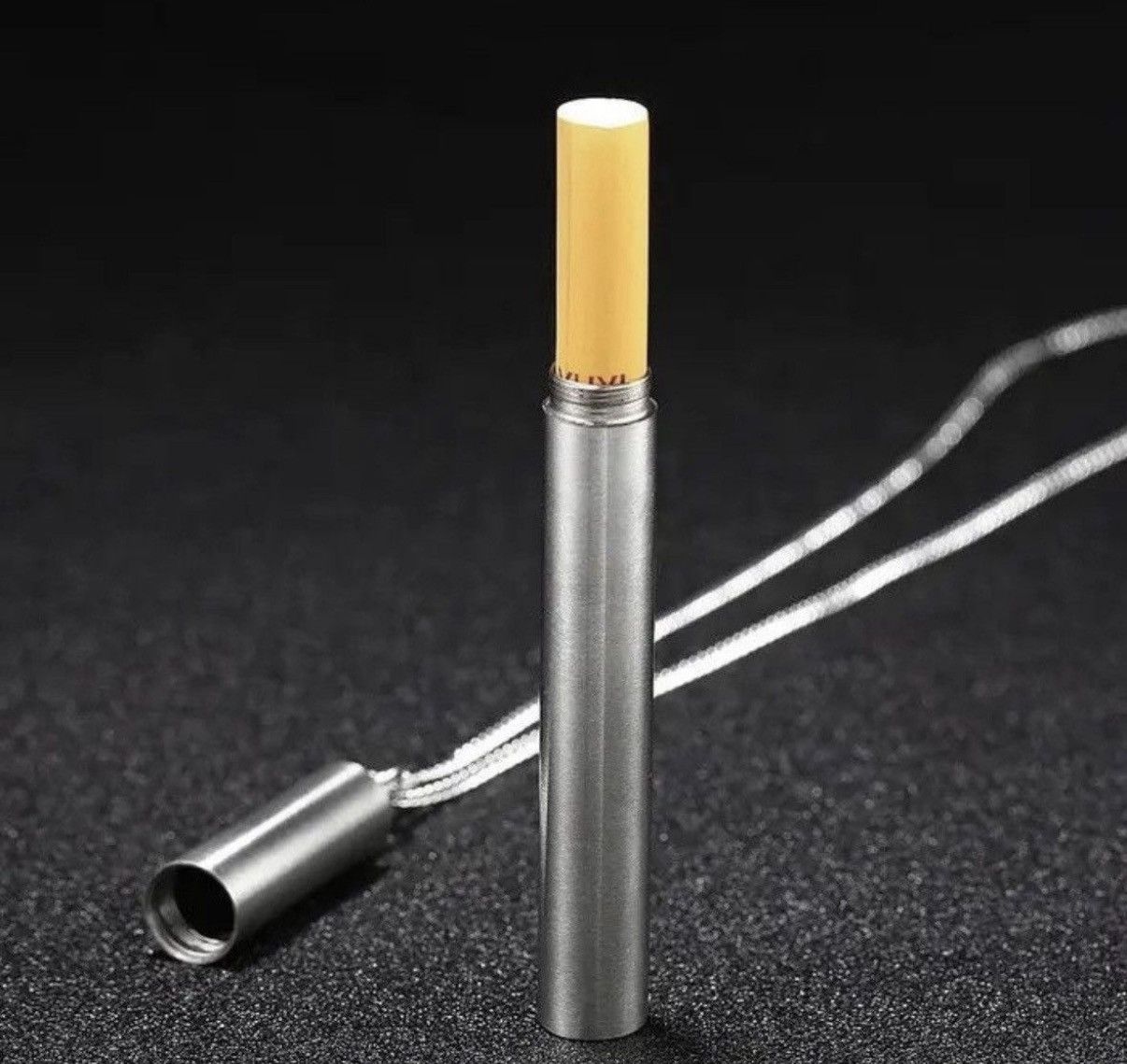 Jewelry Cigarette Case Pendant Necklace Size ONE SIZE - 2 Thumbnail