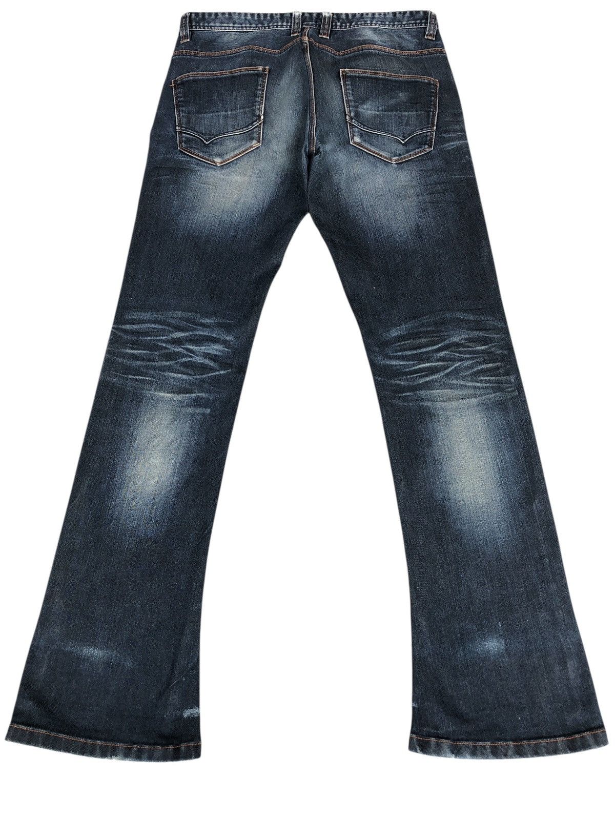 Who Decides War Nicole Club Flared Jeans Distressed Jeans Size US 34 / EU 50 - 2 Thumbnail
