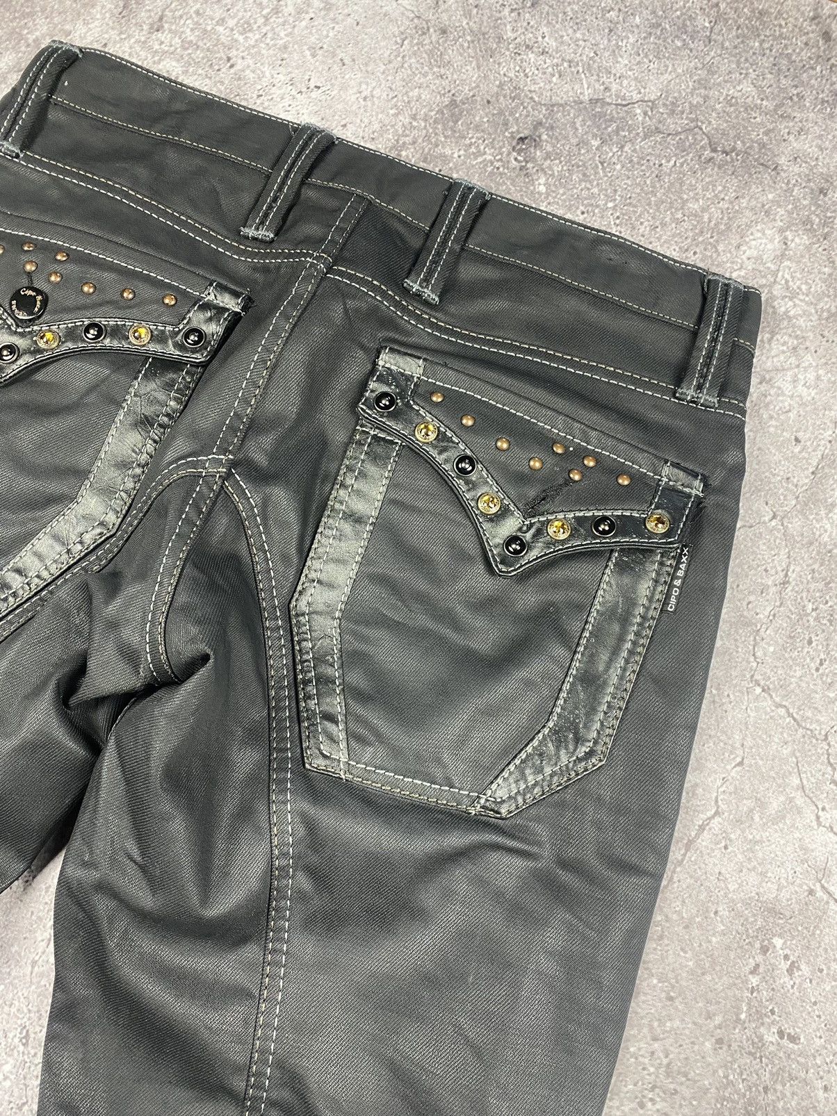 Japanese Brand 💥💥 Avant Garde Jeans Baxx Pants Japanese Y2K JUNYA Watanabe Size US 34 / EU 50 - 10 Thumbnail