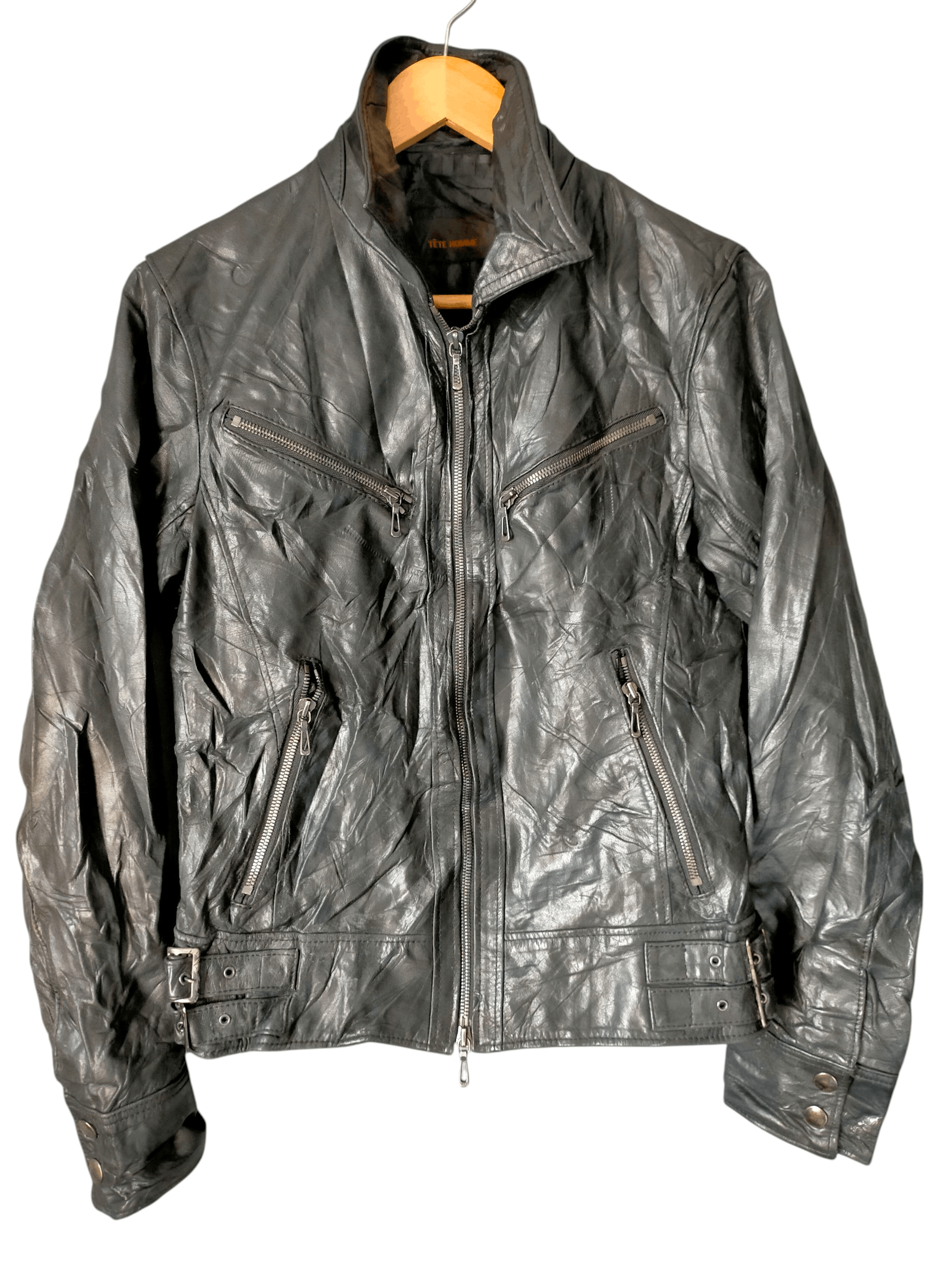 Men's Tete Homme Leather Jackets | Grailed