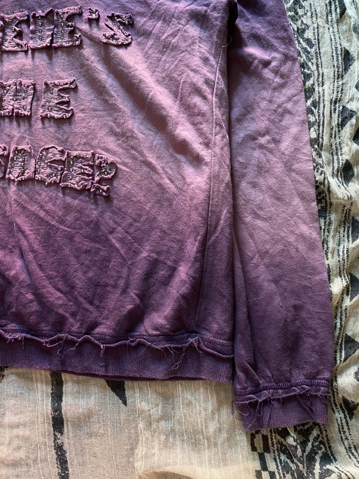 If Six Was Nine × Japanese Brand × Le Grande Bleu (L.G.B.) Japanese skip distressed double layers tie dye hoodie Size US M / EU 48-50 / 2 - 4 Thumbnail