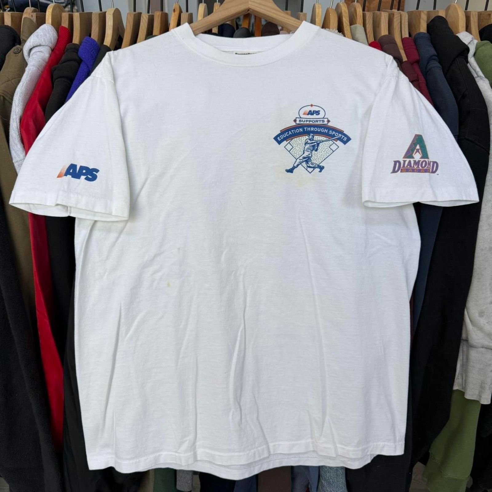 Other Vintage 90s Diamondbacks AZ APS Education Through Sports Size US L / EU 52-54 / 3 - 1 Thumbnail
