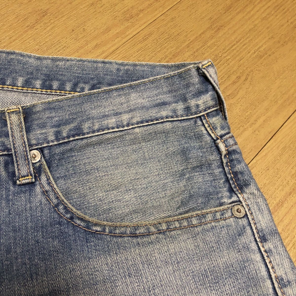 Bape OG Bapesta Denim Jeans Size US 34 / EU 50 - 8 Thumbnail