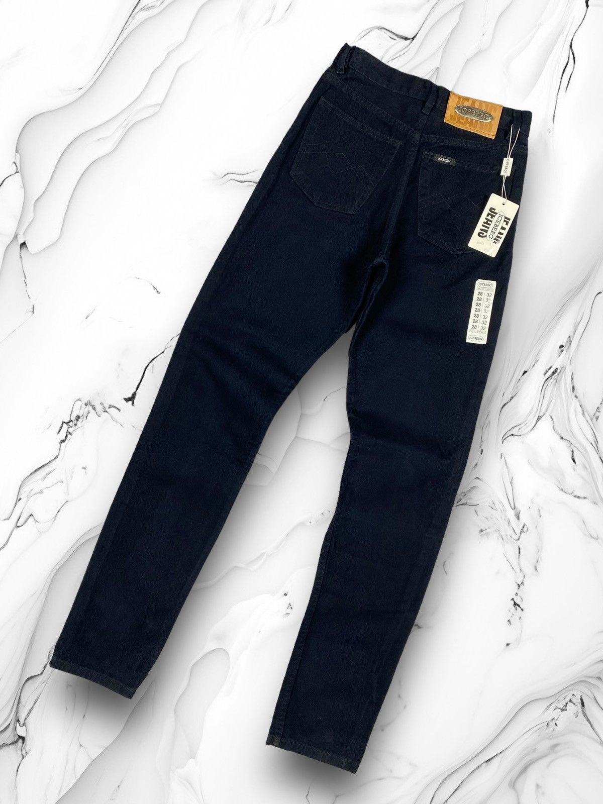 Iceberg New! Vintage Iceberg Italian Luxury Fashion Design Jeans y2k Size US 28 / EU 44 - 1 Thumbnail