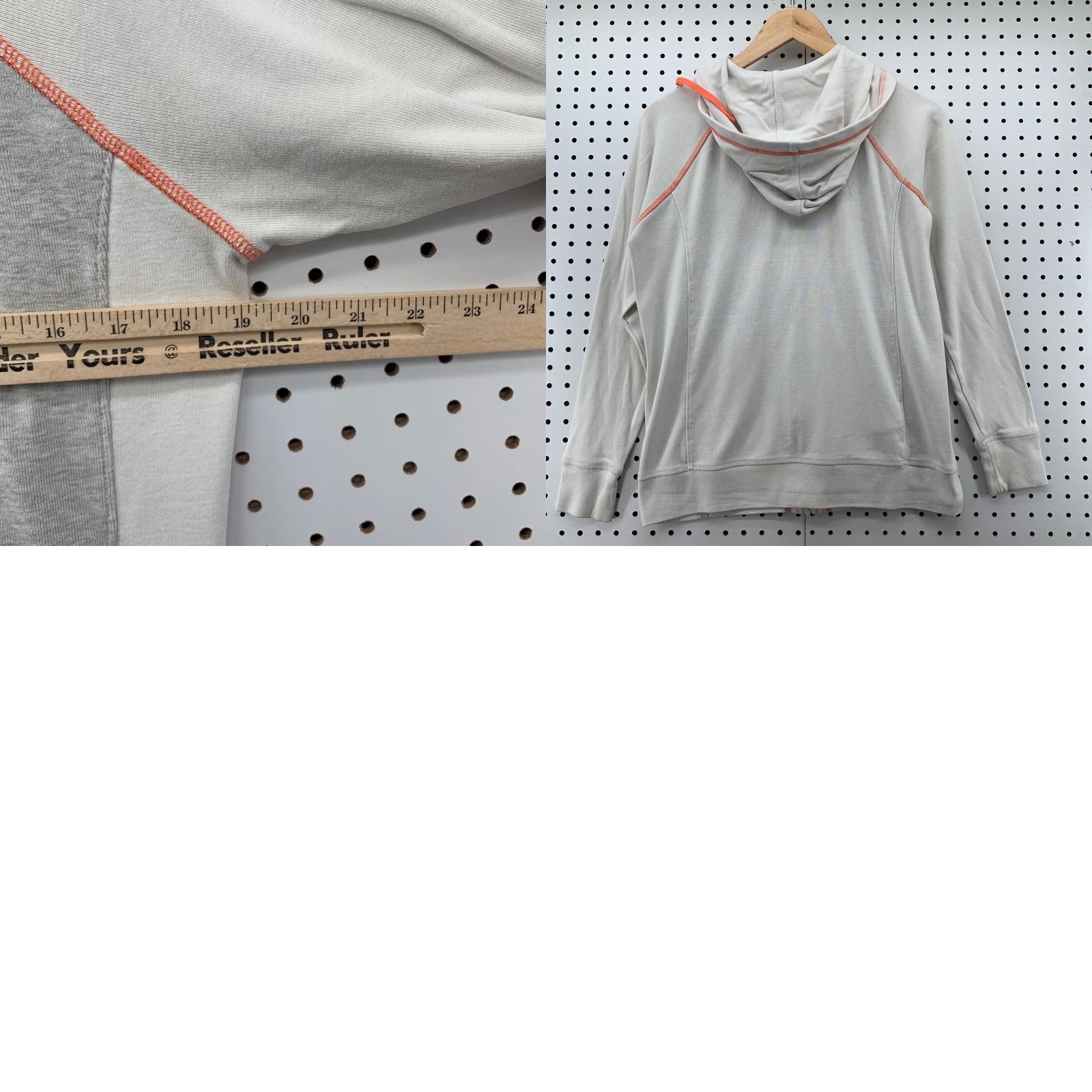 Eddie Bauer Eddie Bauer Legend Wash Full Zip Hoodie Women’s Small White Hooded Pocketed 19x23.5 Size S / US 4 / IT 40 - 8 Thumbnail