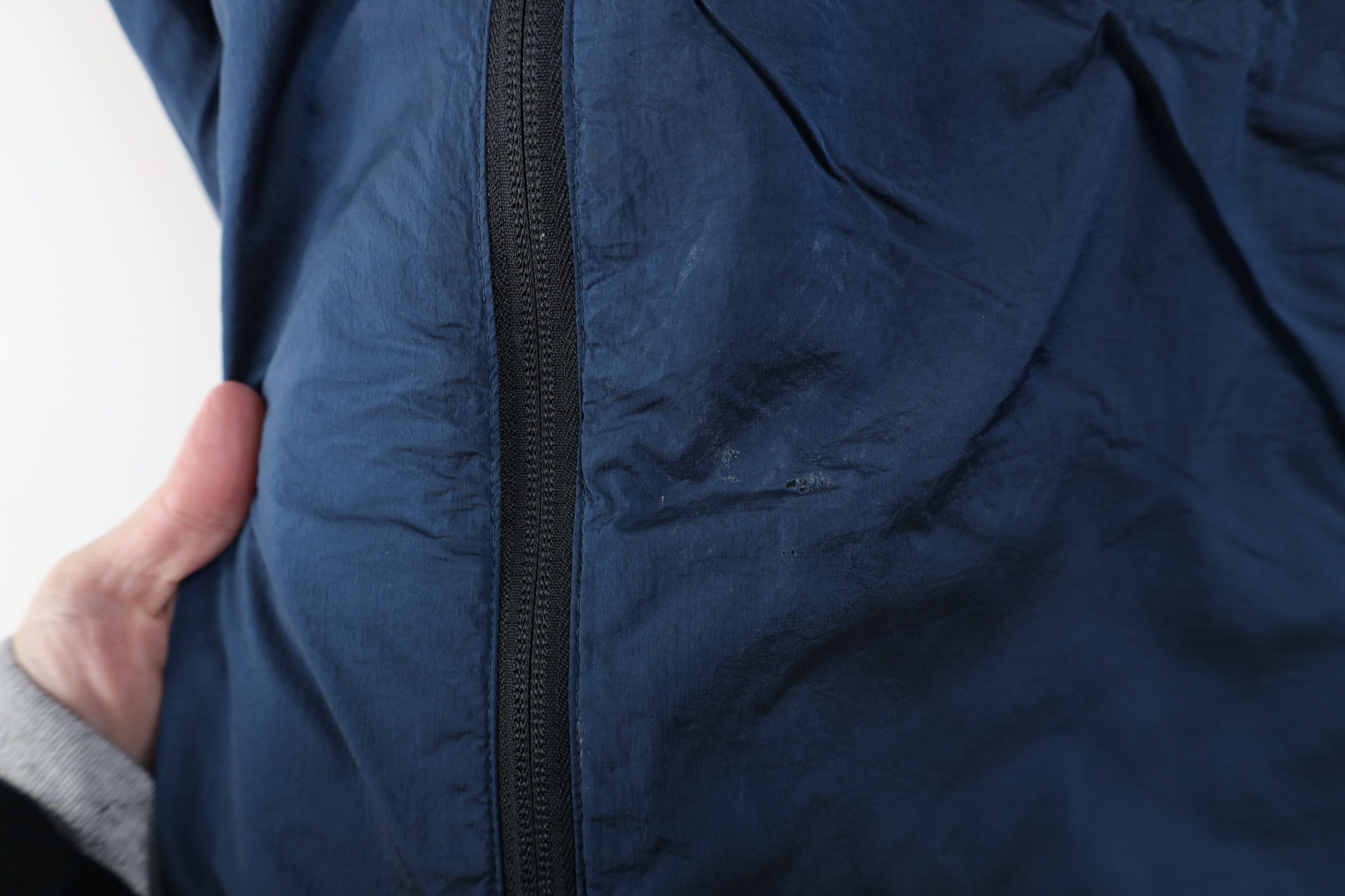 Nike Nike Tech Hypermesh Vented Varsity Jacket Windbreaker Blue Size US XXL / EU 58 / 5 - 5 Thumbnail
